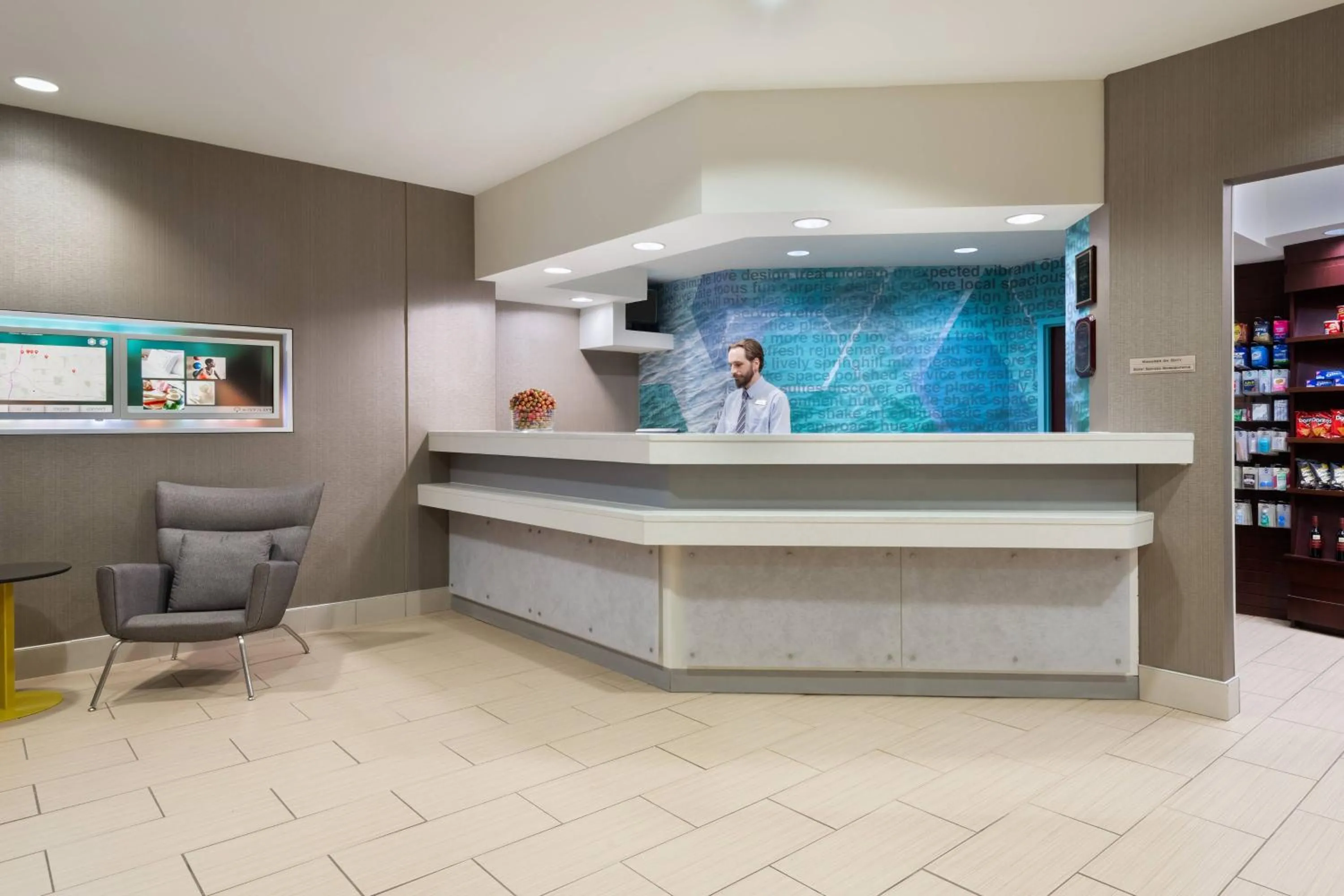 Lobby or reception in SpringHill Suites by Marriott Cleveland Solon