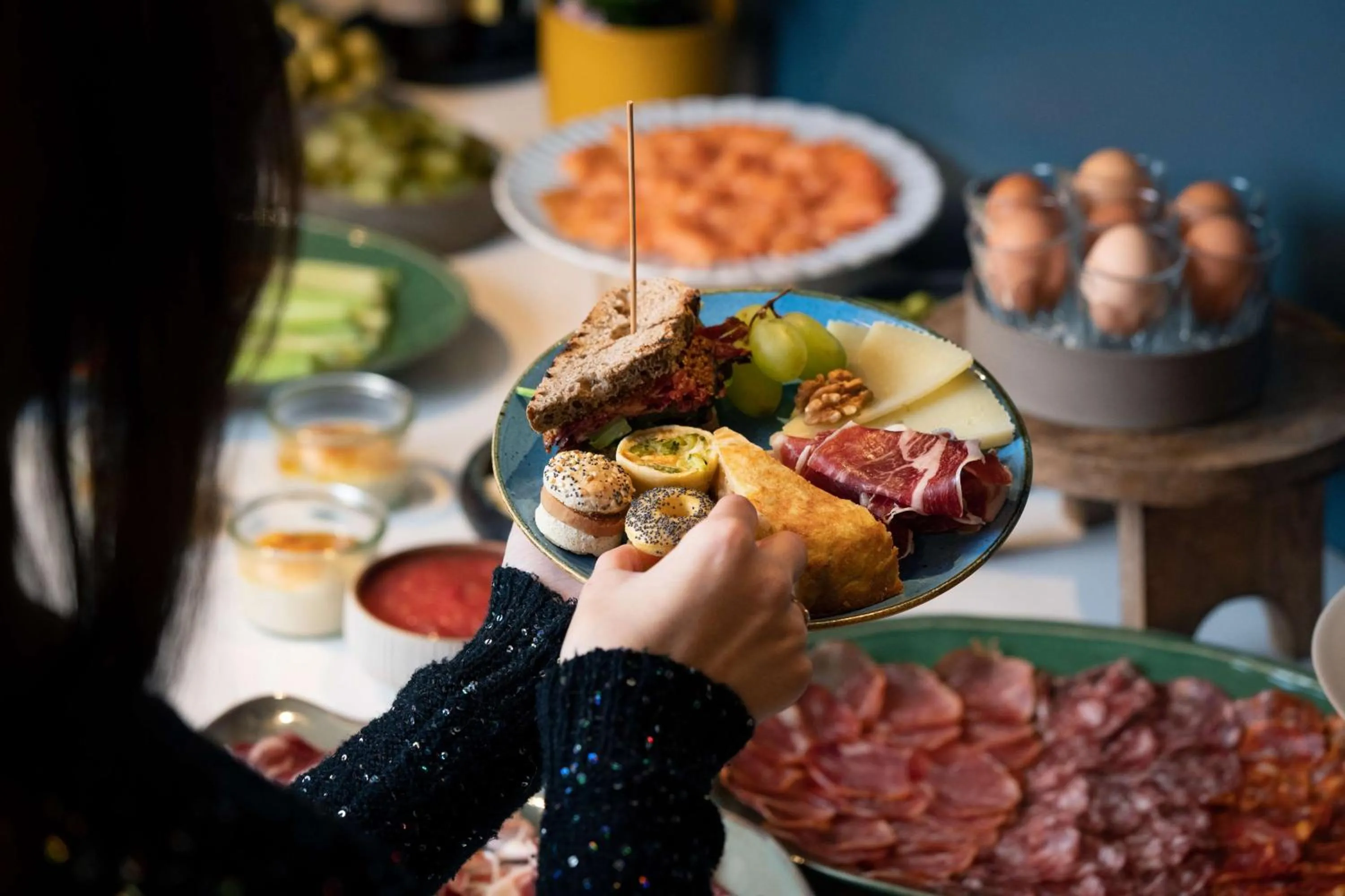 Food and drinks in Radisson Blu Hotel, Madrid Prado