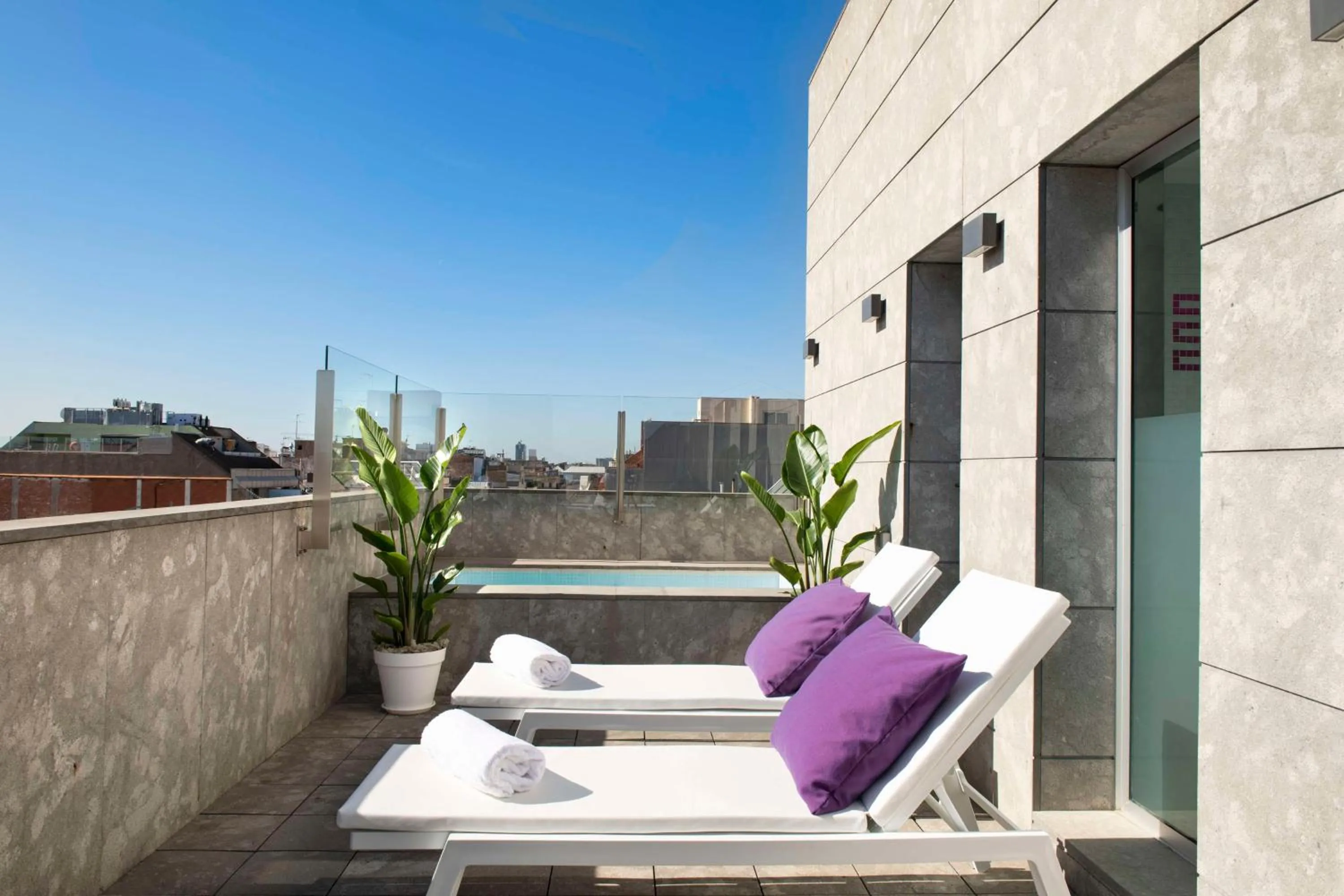 View (from property/room) in Allegro Barcelona