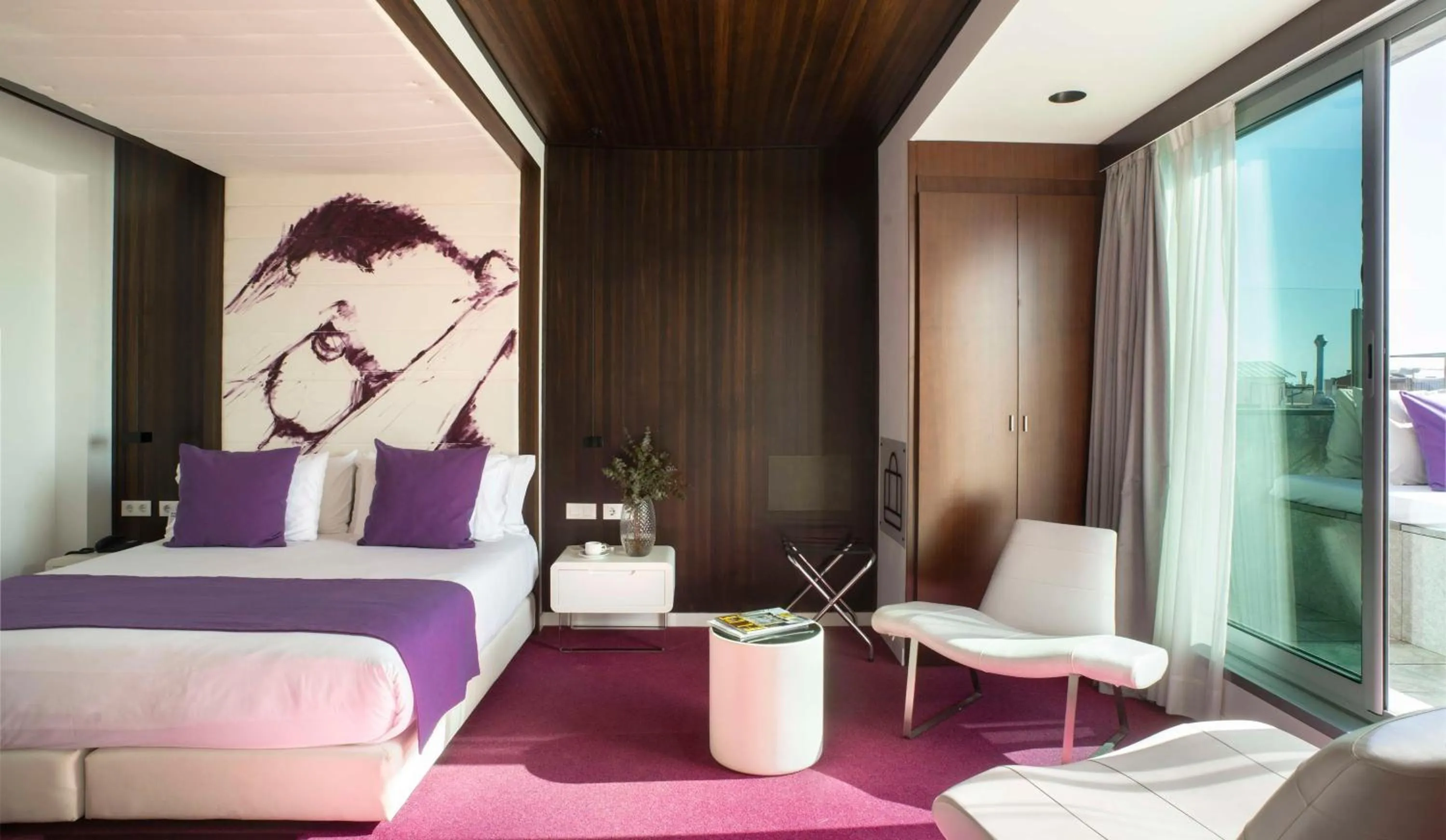 Bedroom, Bed in Allegro Barcelona