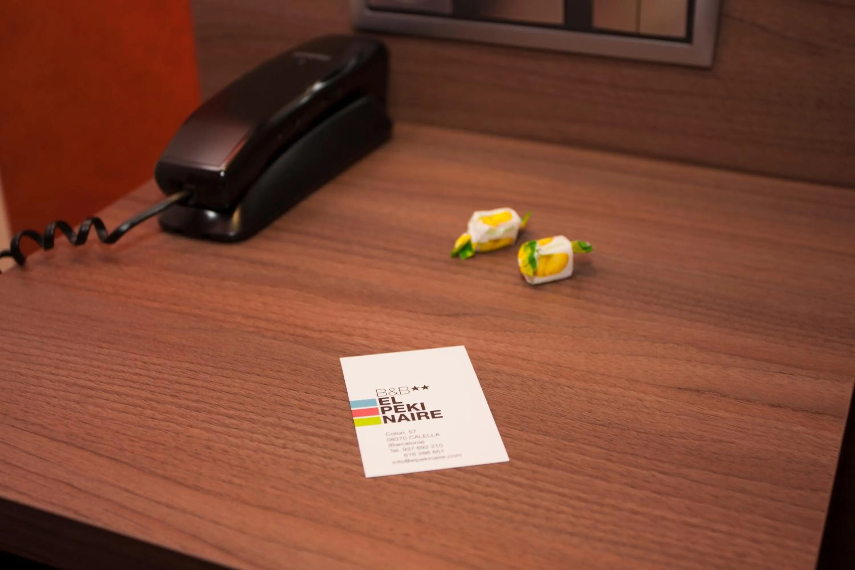 Decorative detail in Bed and Breakfast El Pekinaire