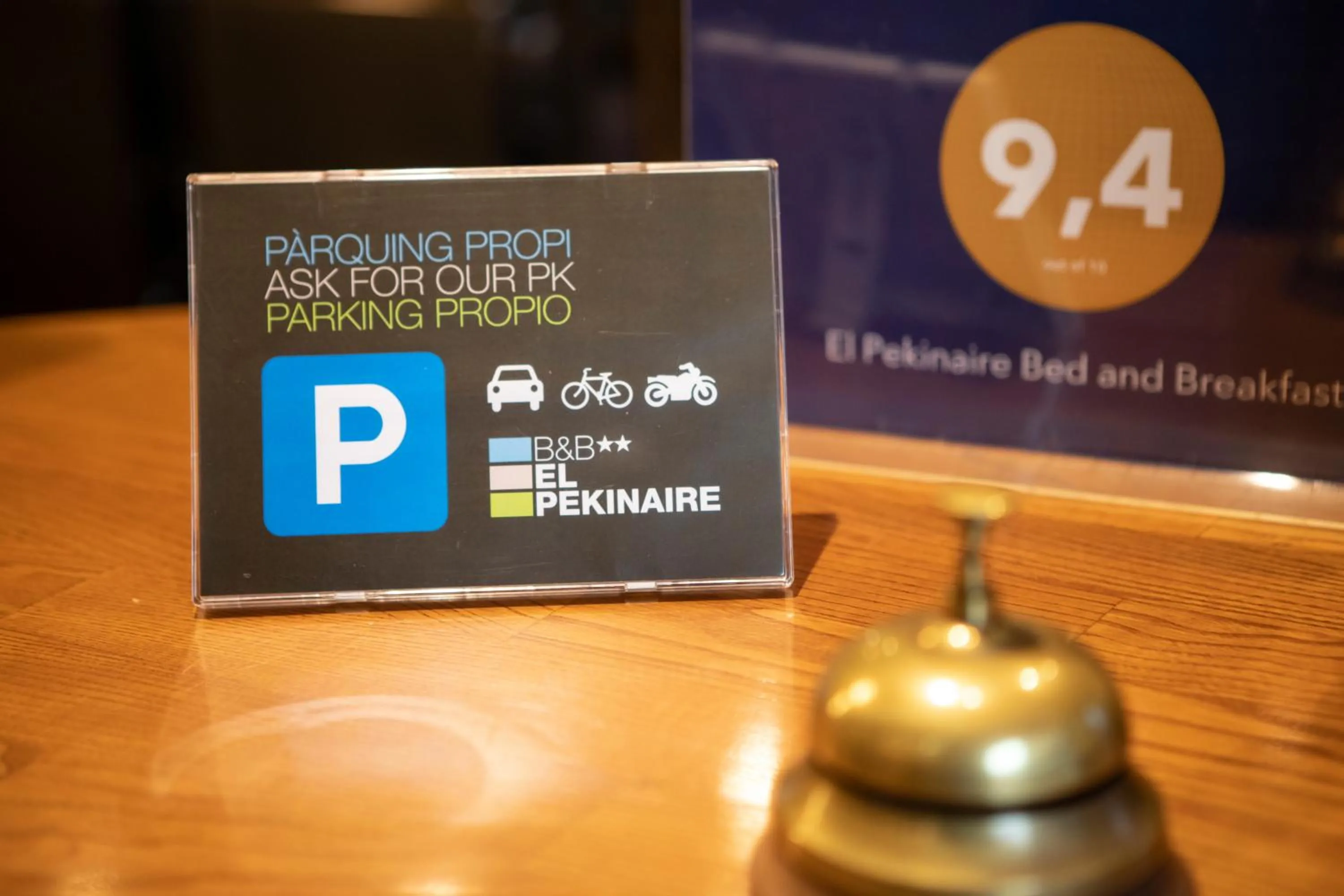 Lobby or reception in Bed and Breakfast El Pekinaire