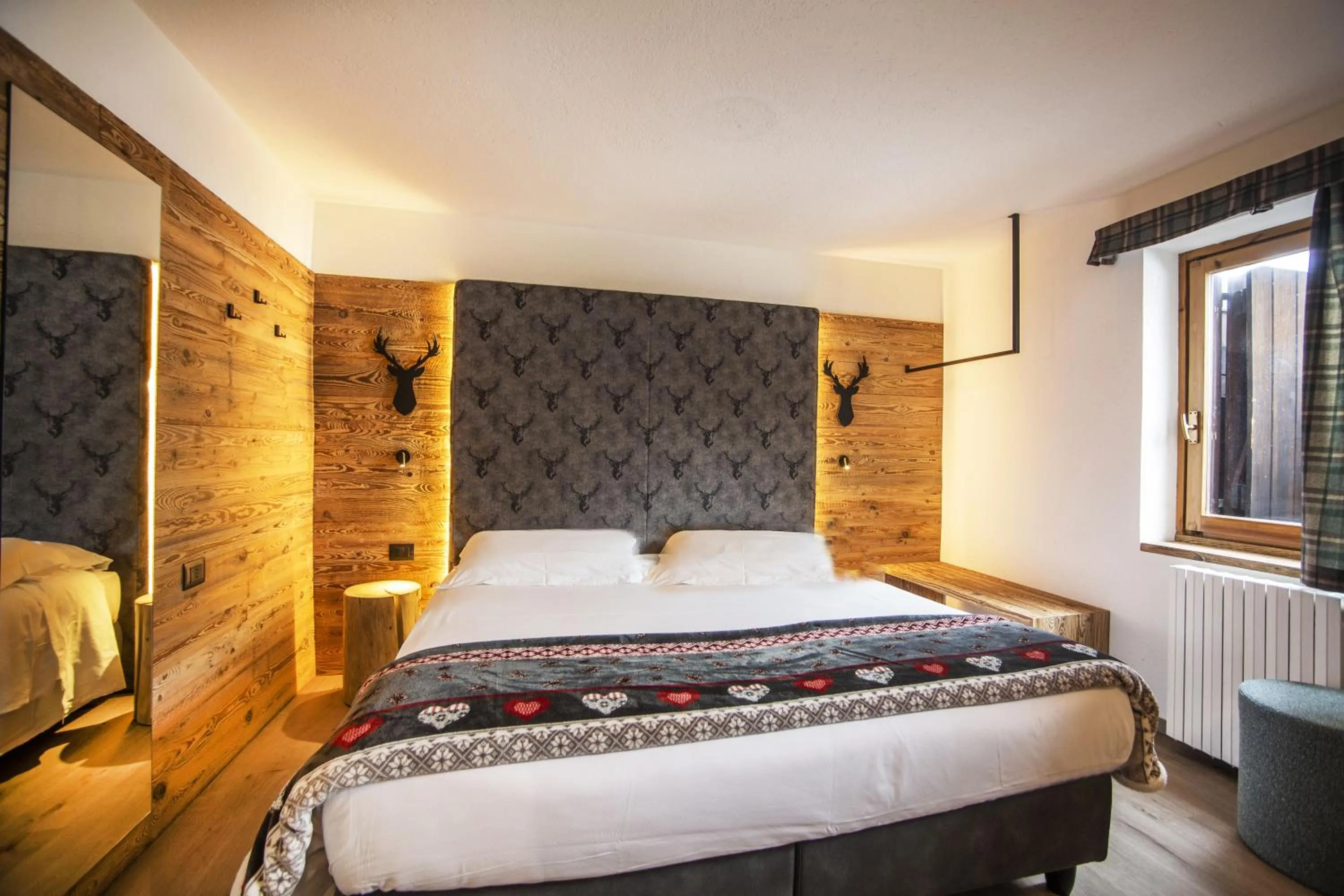 Bed in Hotel Pilier D'Angle & Wellness