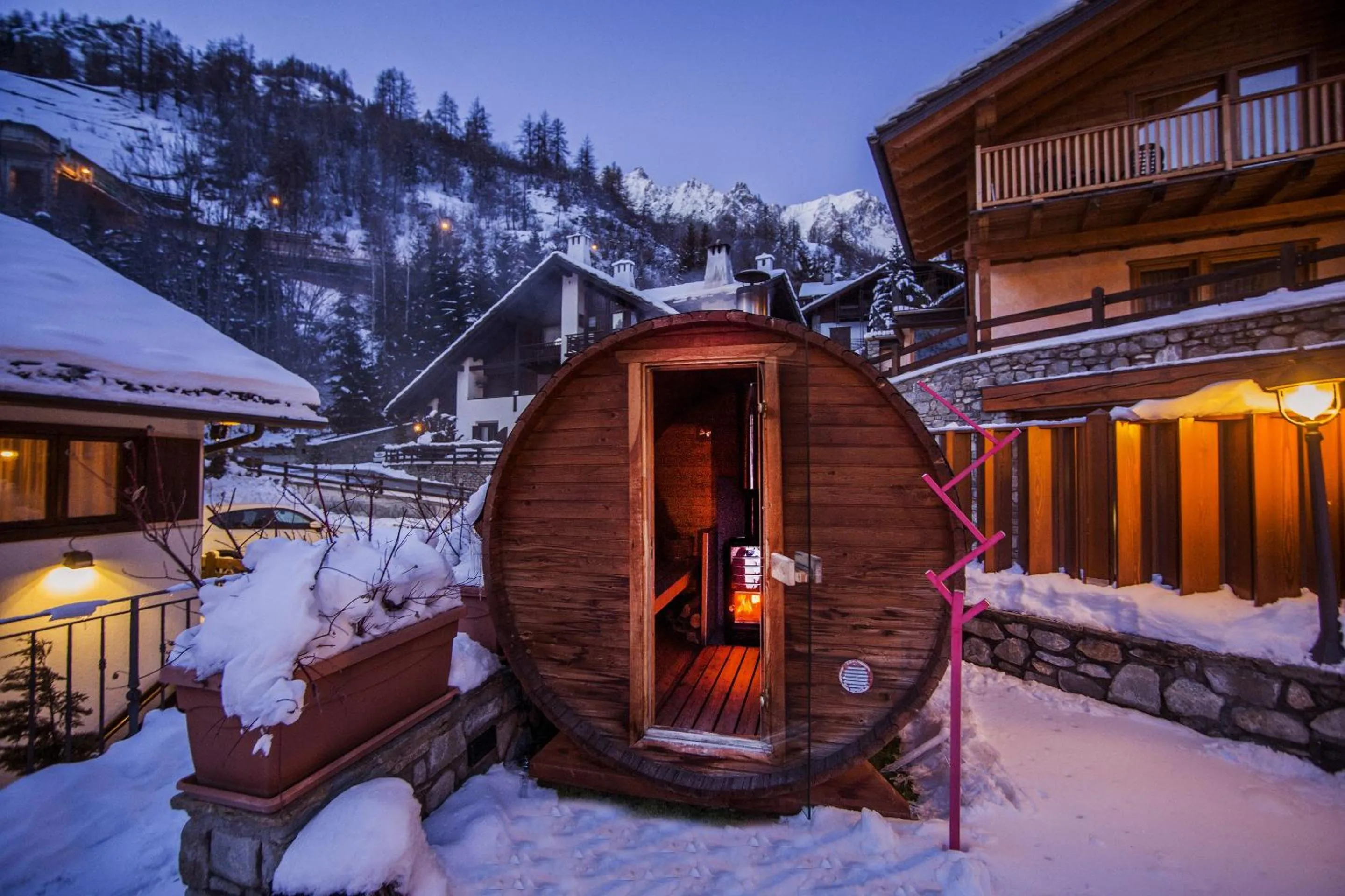 Sauna in Hotel Pilier D'Angle & Wellness