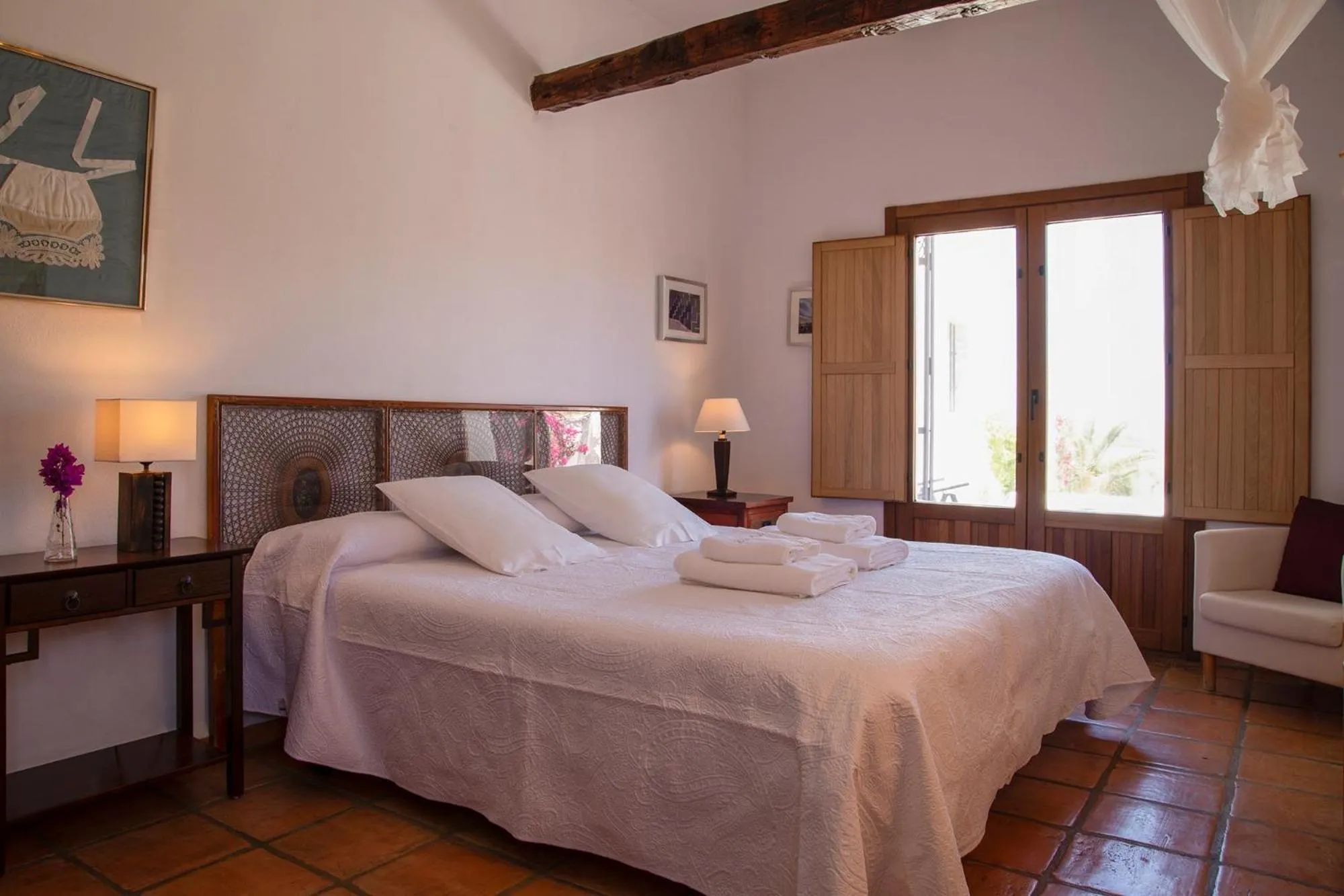 Photo of the whole room, Bed in Cortijo Los Malenos