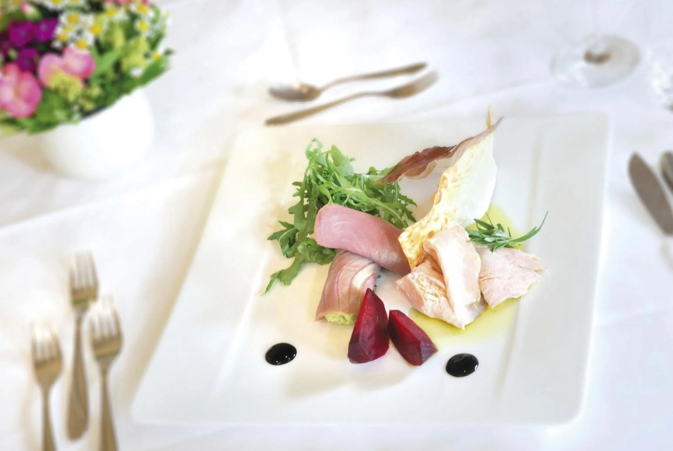 Food in Alpenhotel Tirol