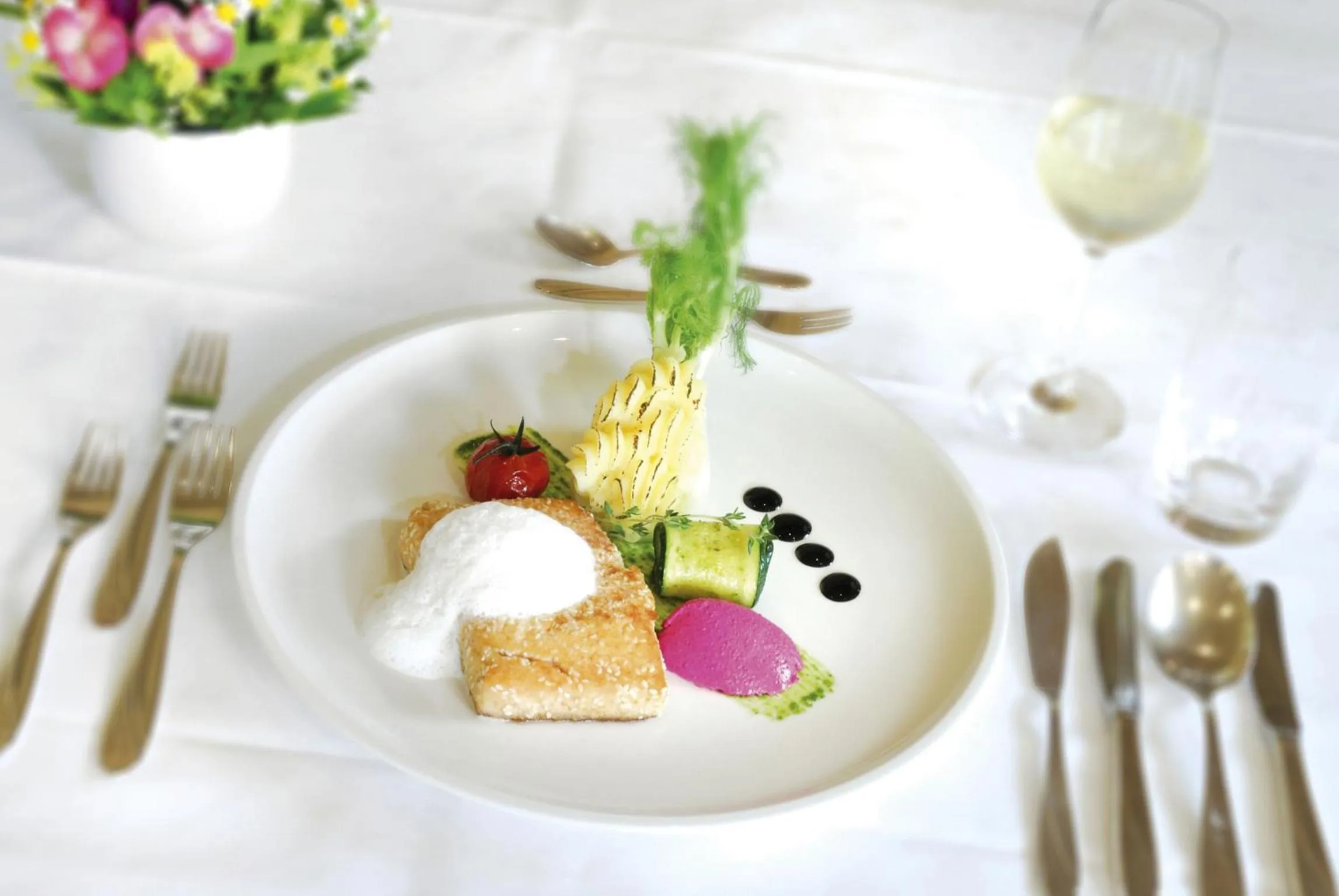 Food in Alpenhotel Tirol