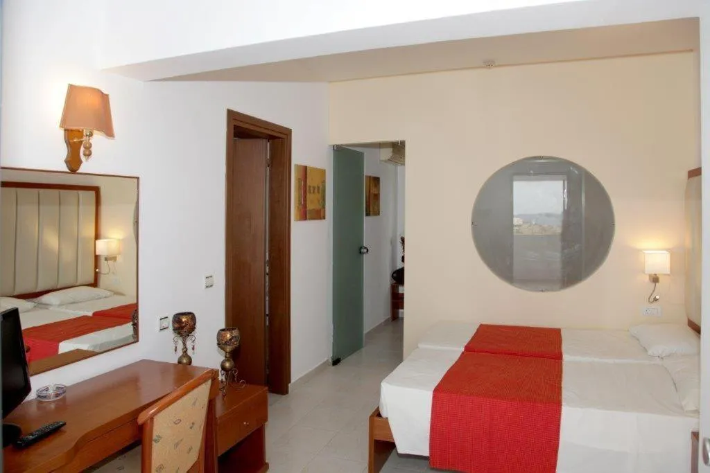 Bed in Rodos Star Hotel