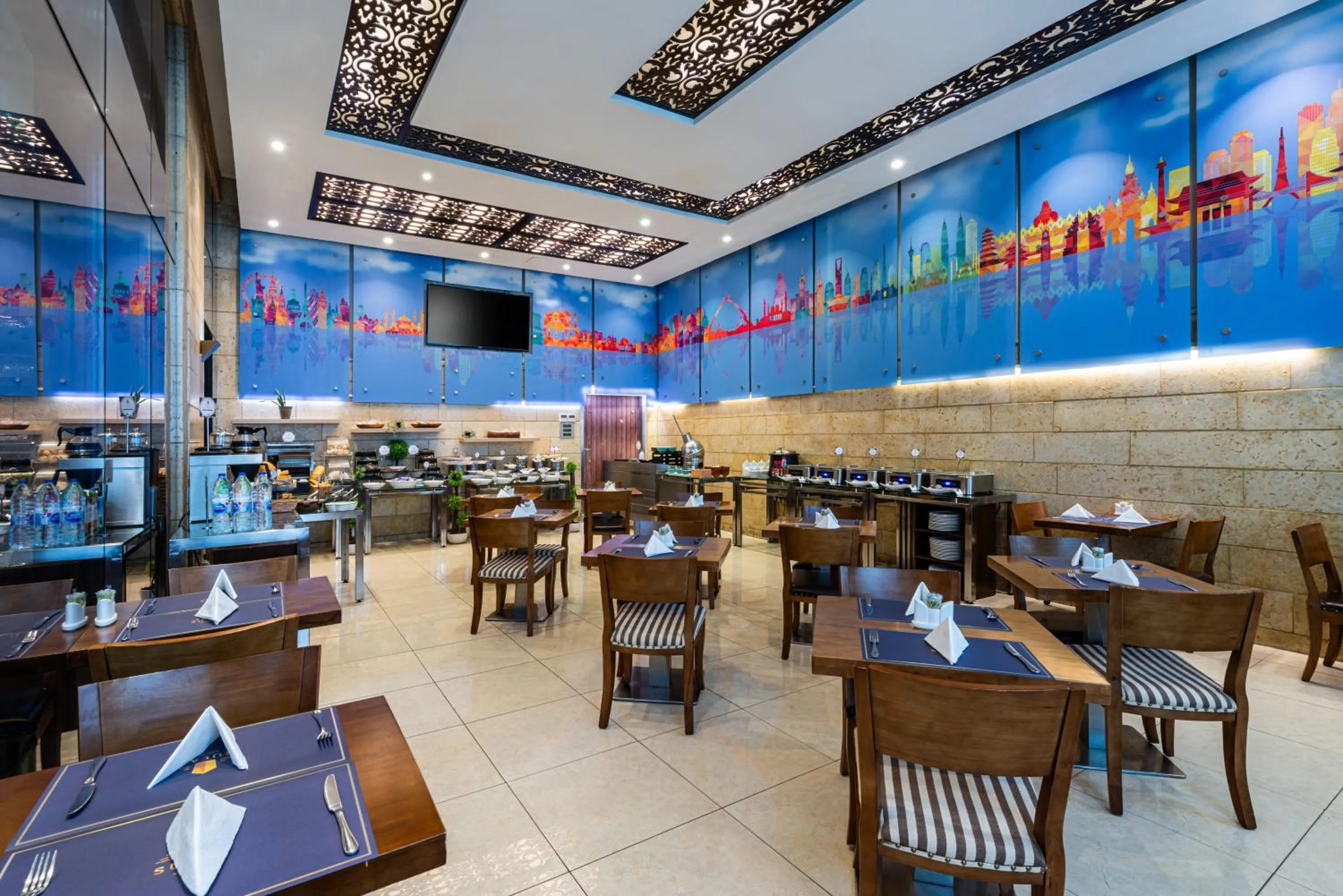Food and drinks in Sulaf Luxury Hotel