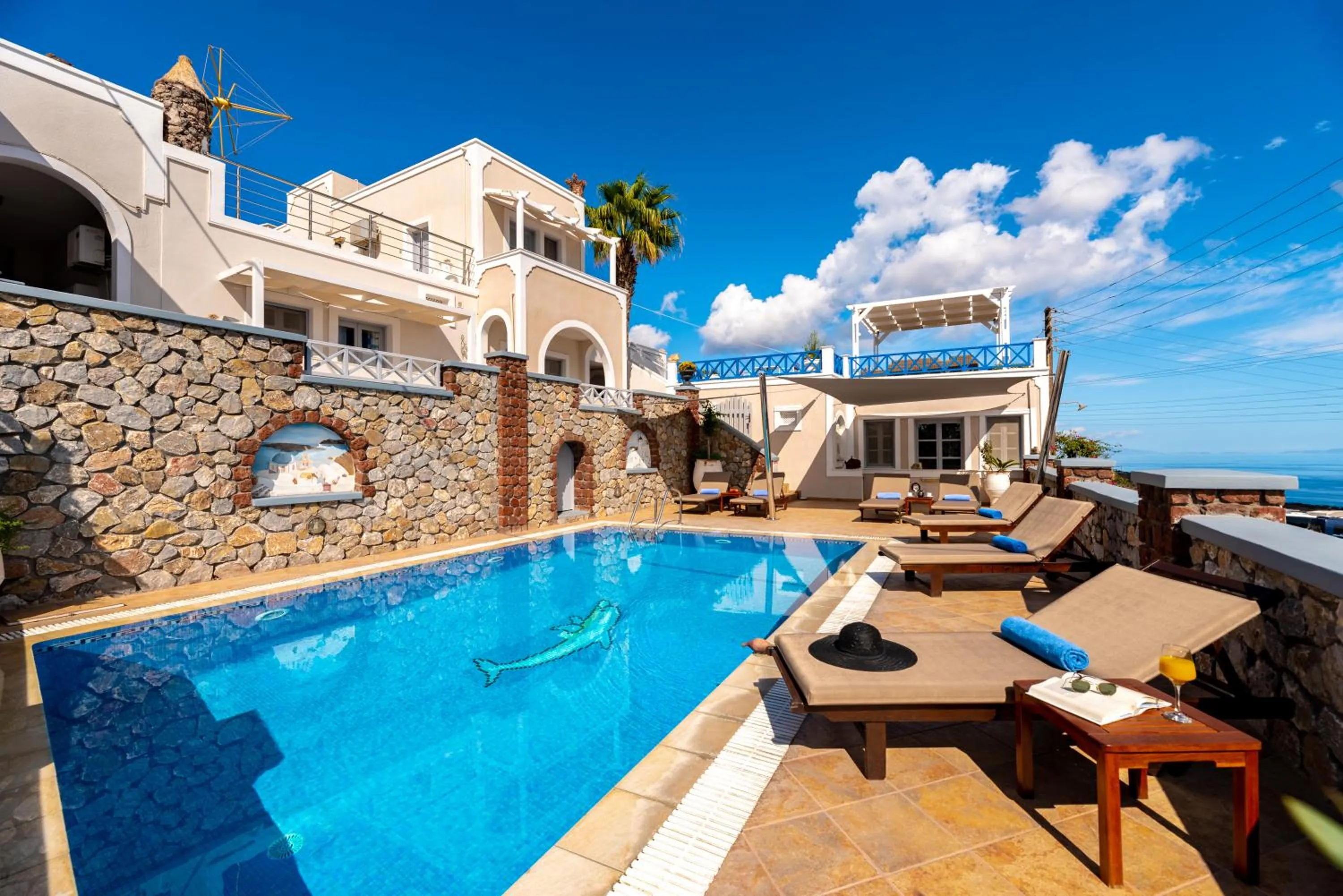 Property building in Hotel Thira