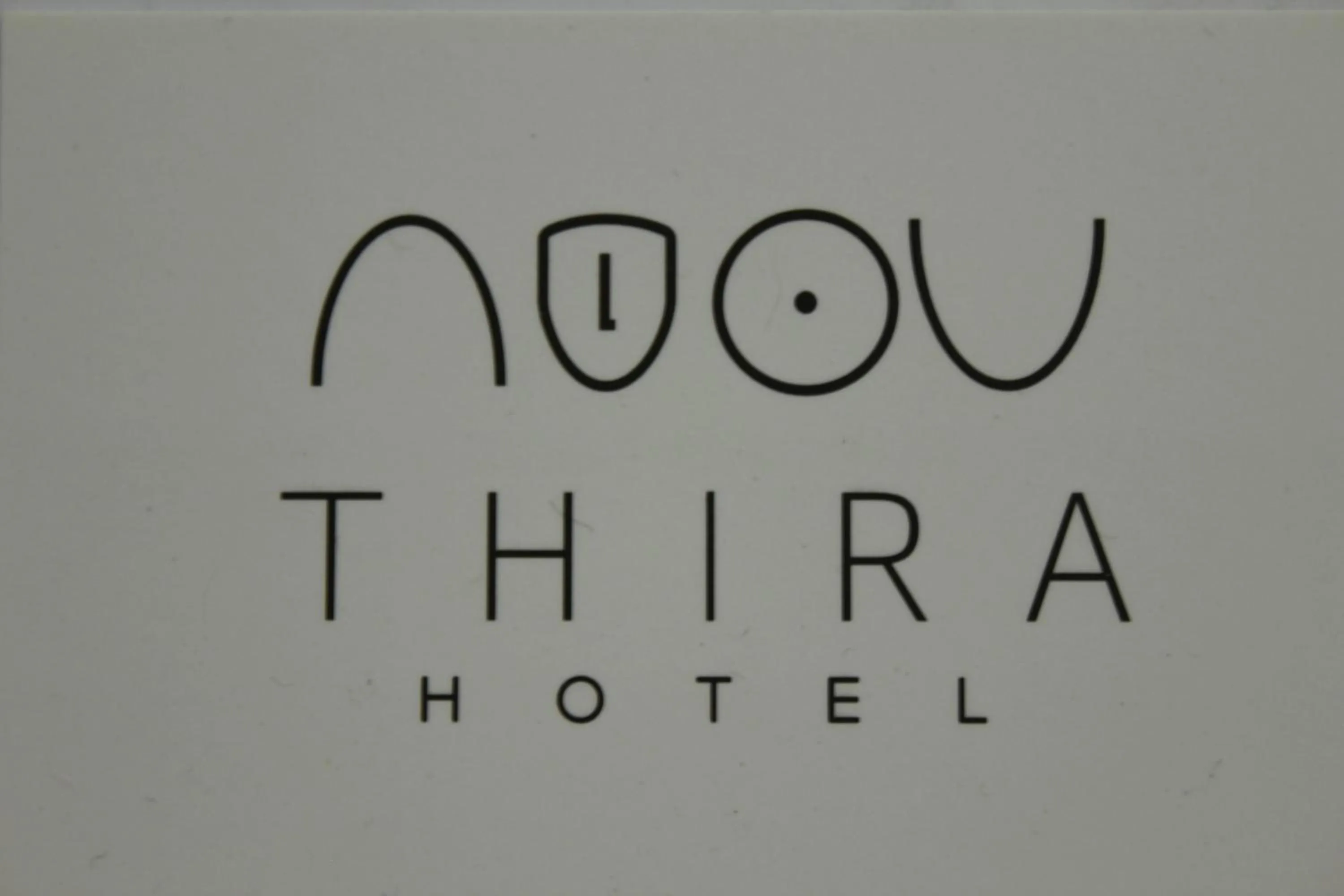 Property logo or sign in Hotel Thira