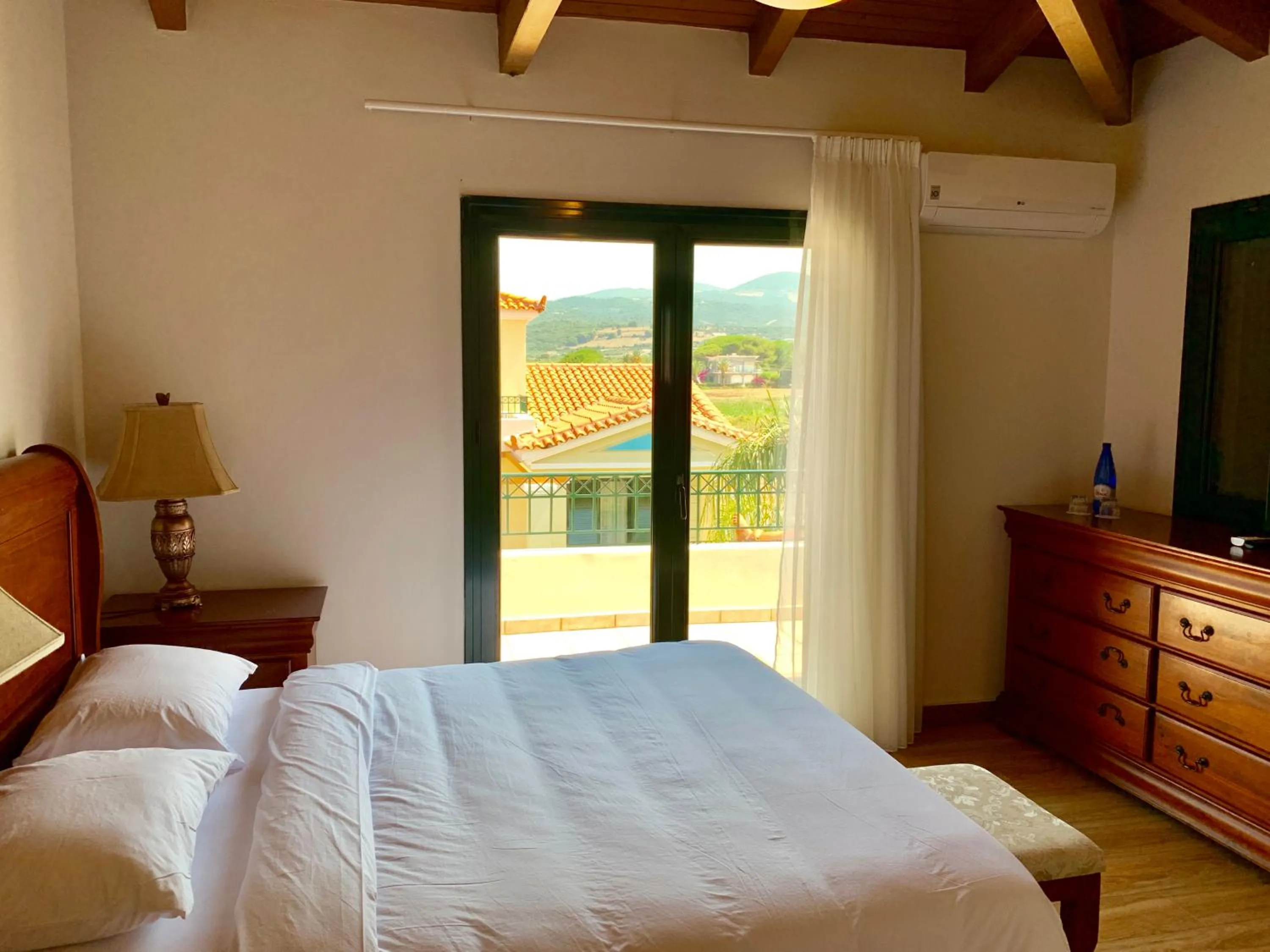 Bed in Messina Resort Hotel