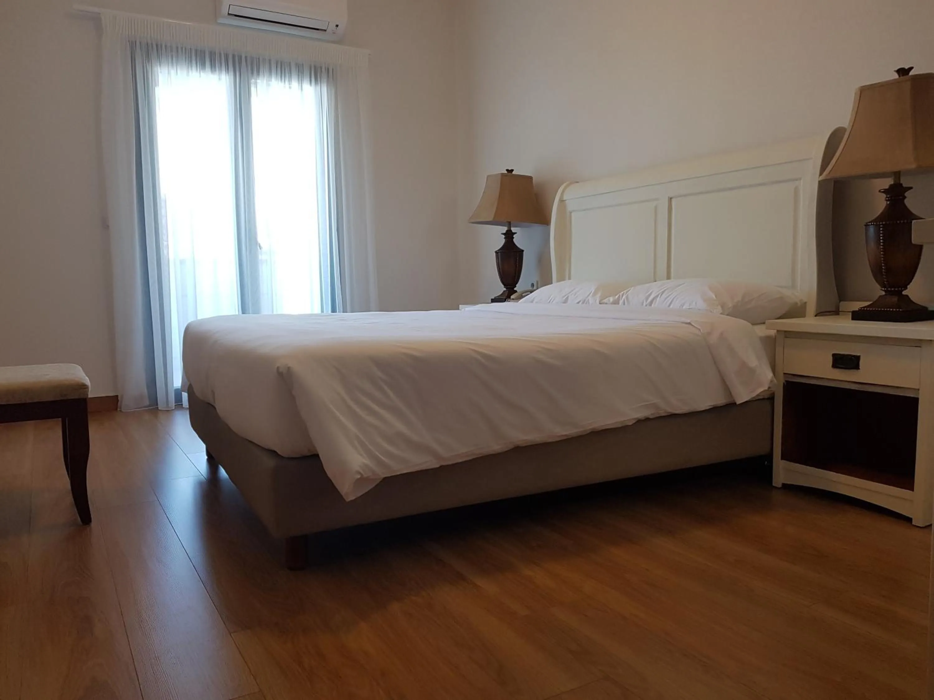 Bed in Messina Resort Hotel