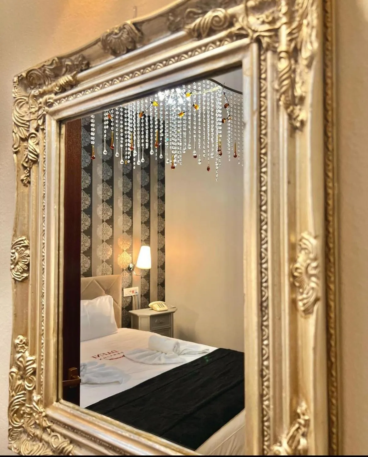 Bedroom, Bed in Pension Dafni