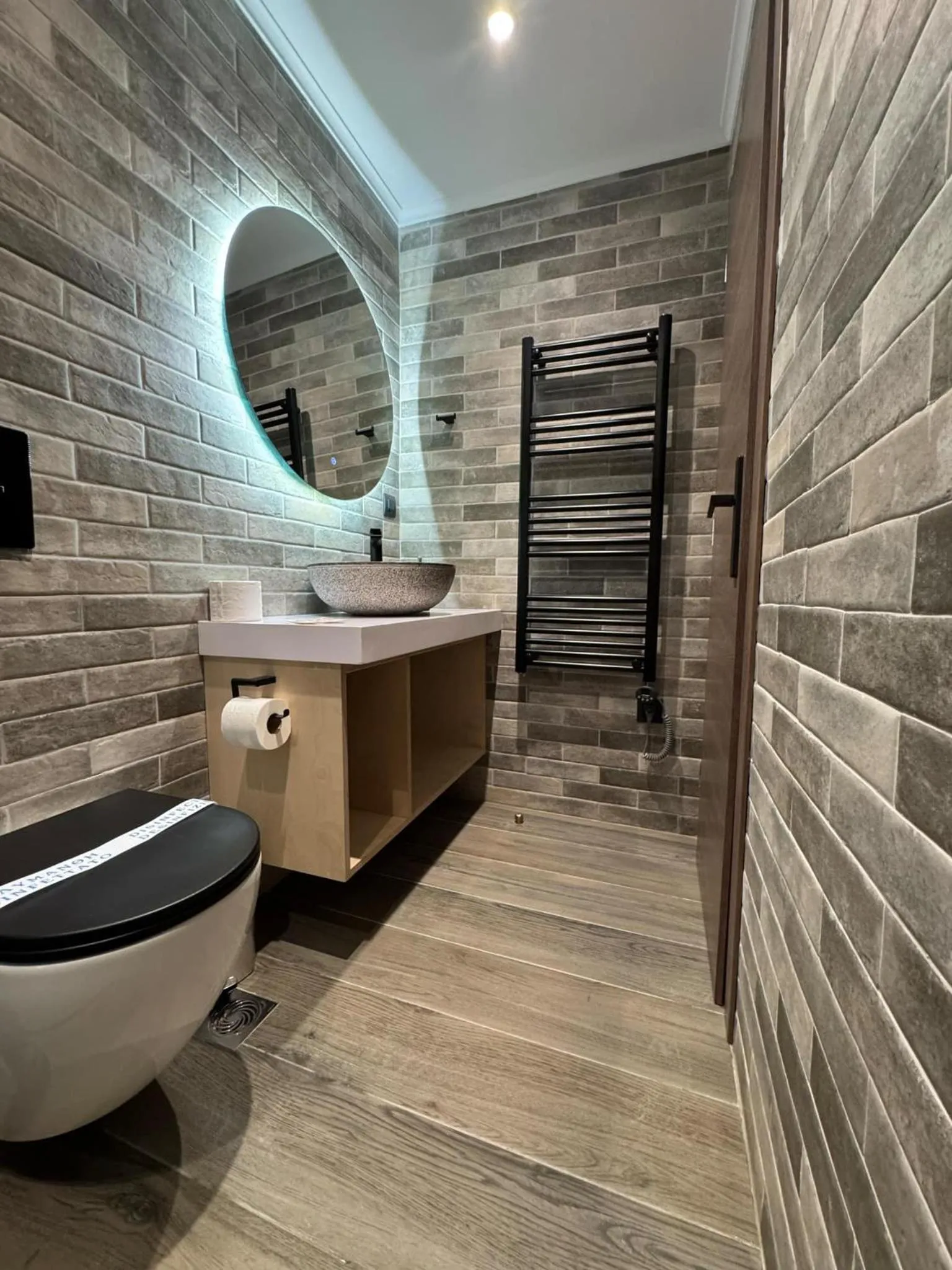 Bathroom in Pension Dafni