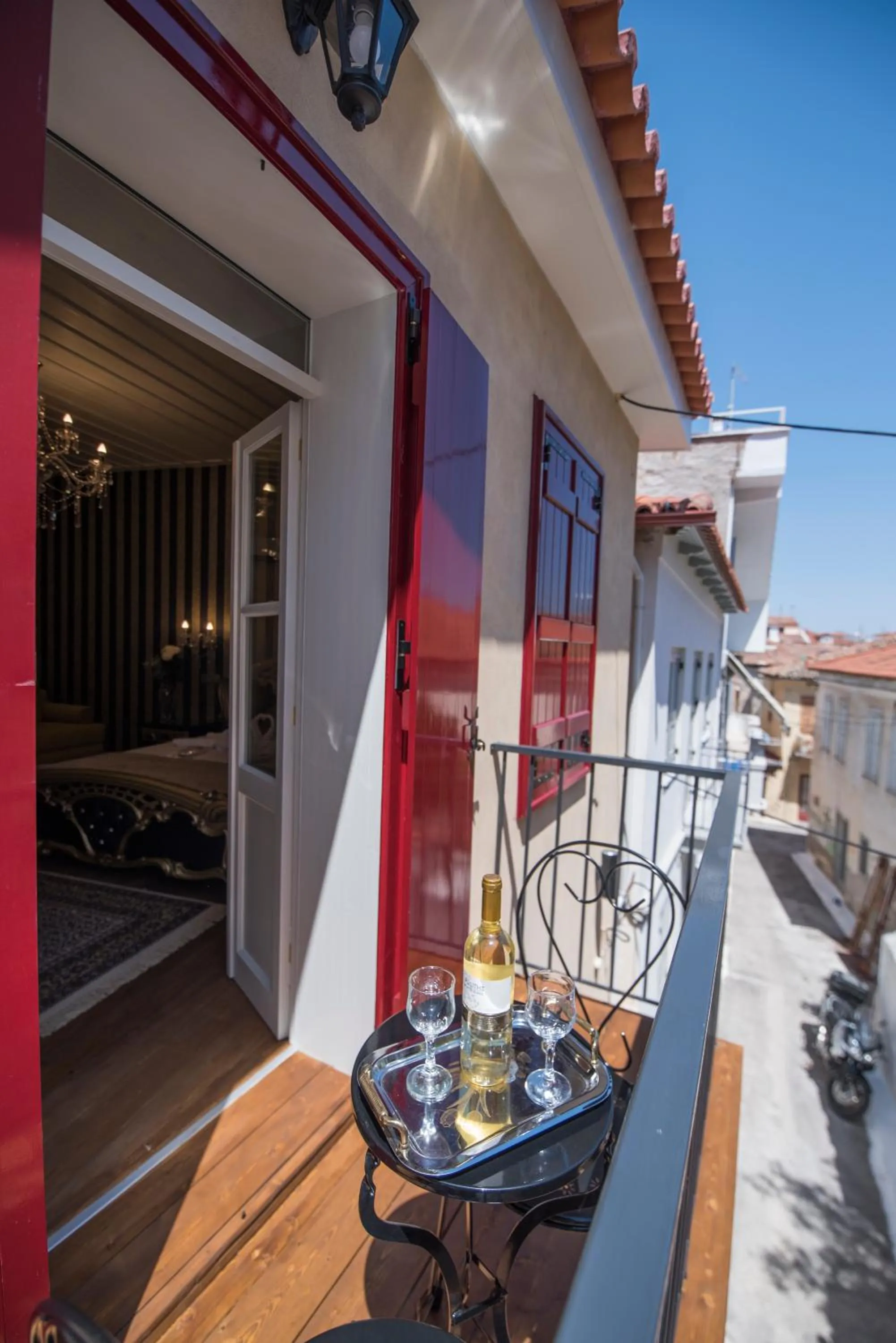 Balcony/Terrace in Pension Dafni