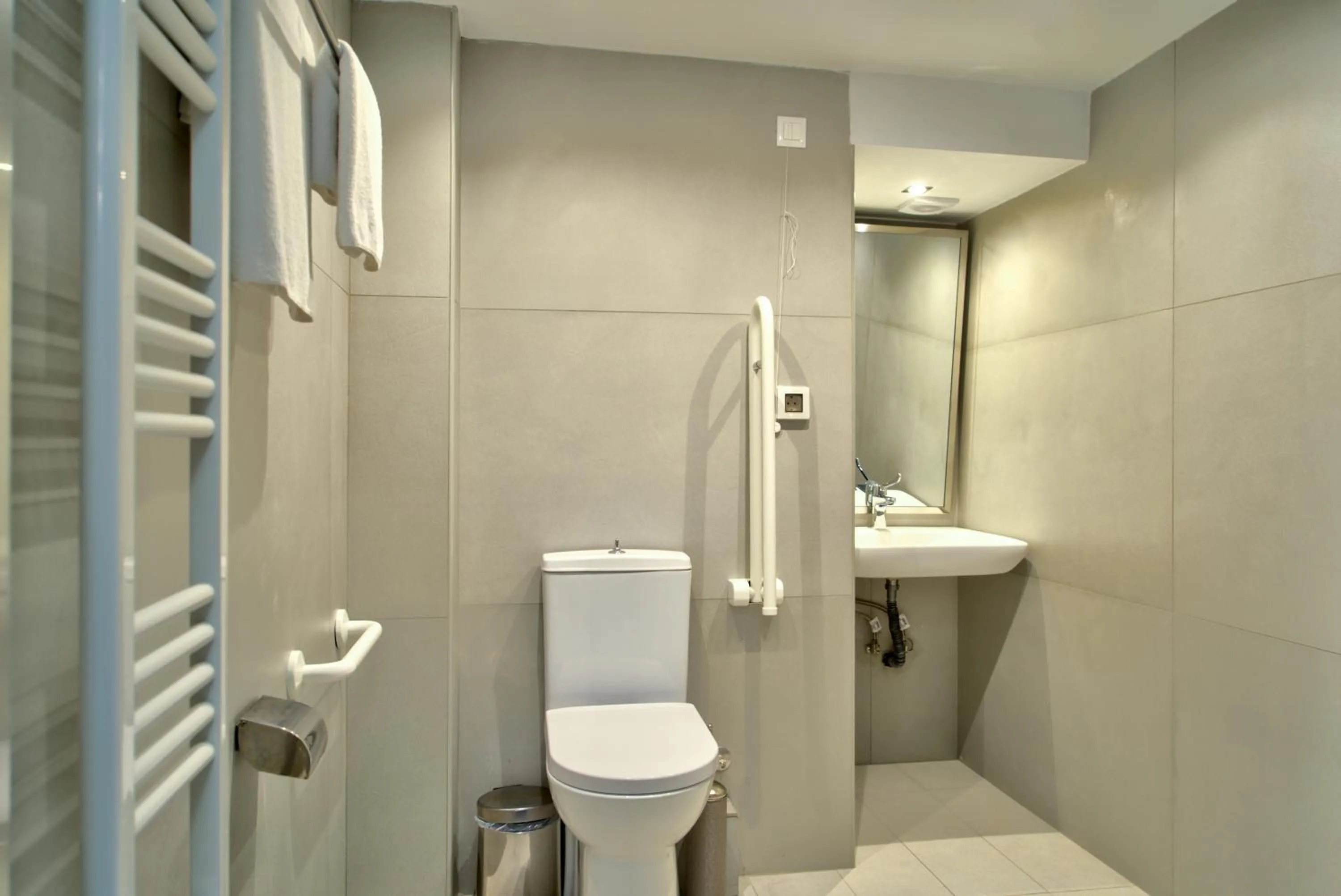 Bathroom in Poseidon Hotel