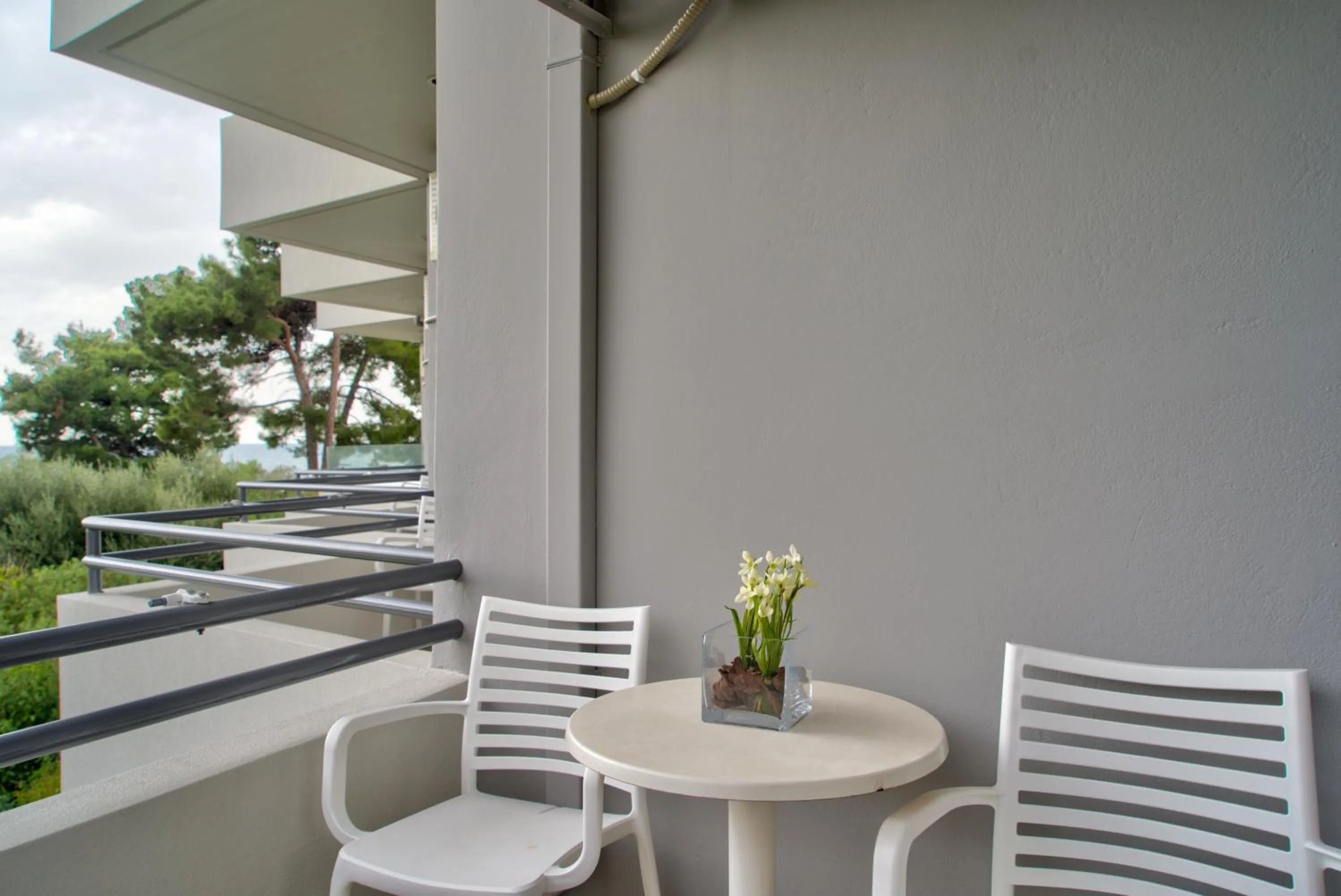 Balcony/Terrace in Poseidon Hotel