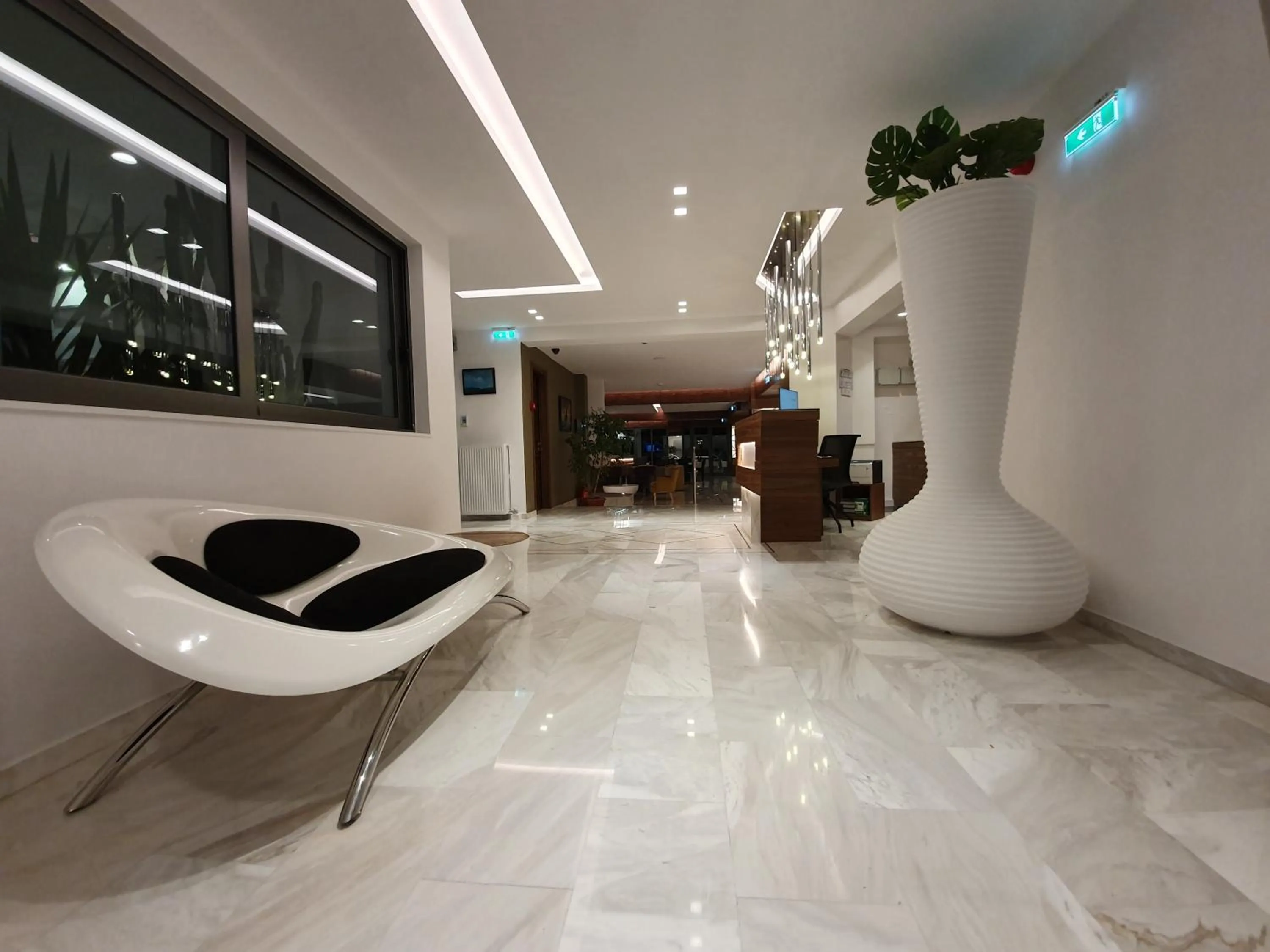 Lobby or reception in Poseidon Hotel