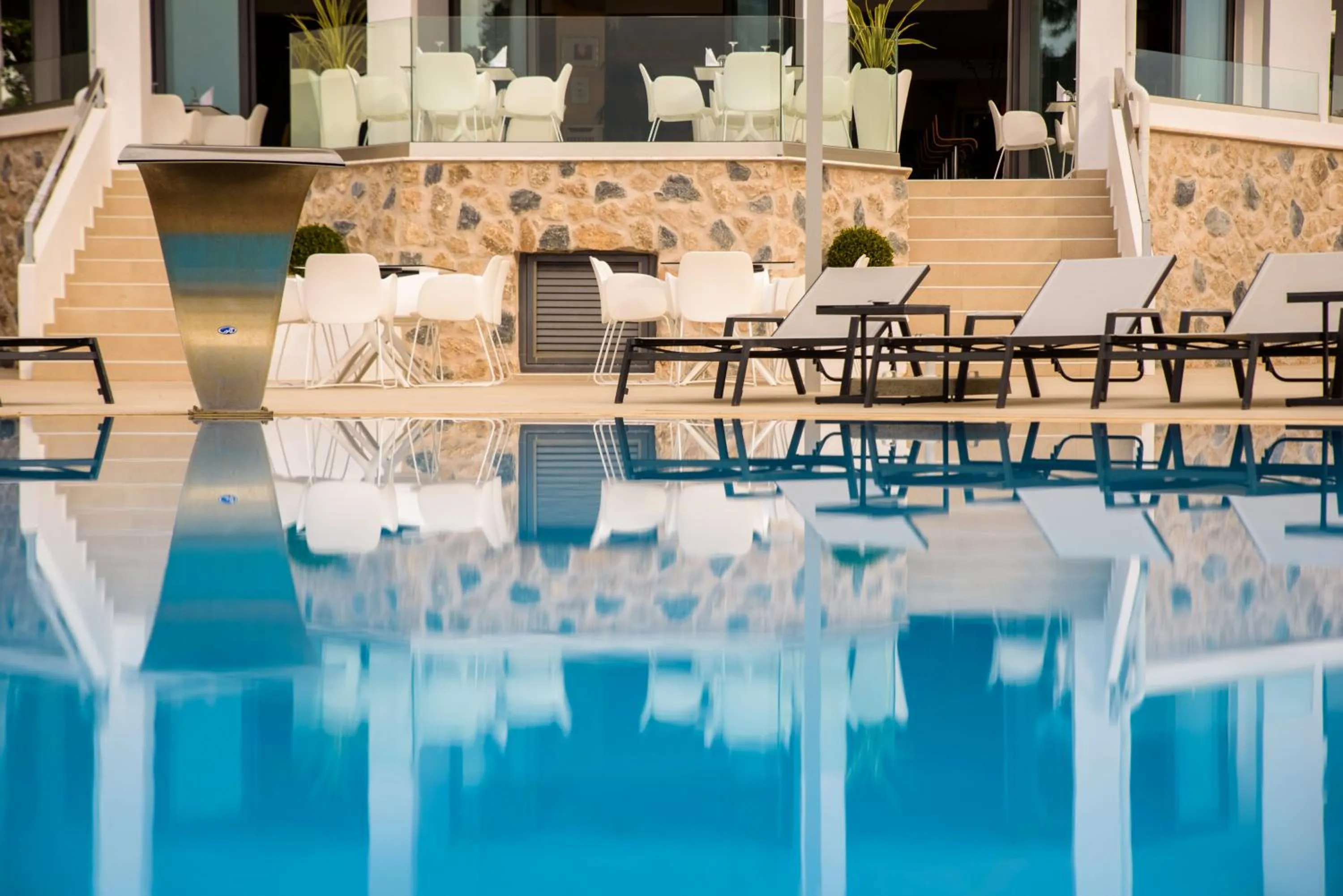 Swimming pool in Poseidon Hotel