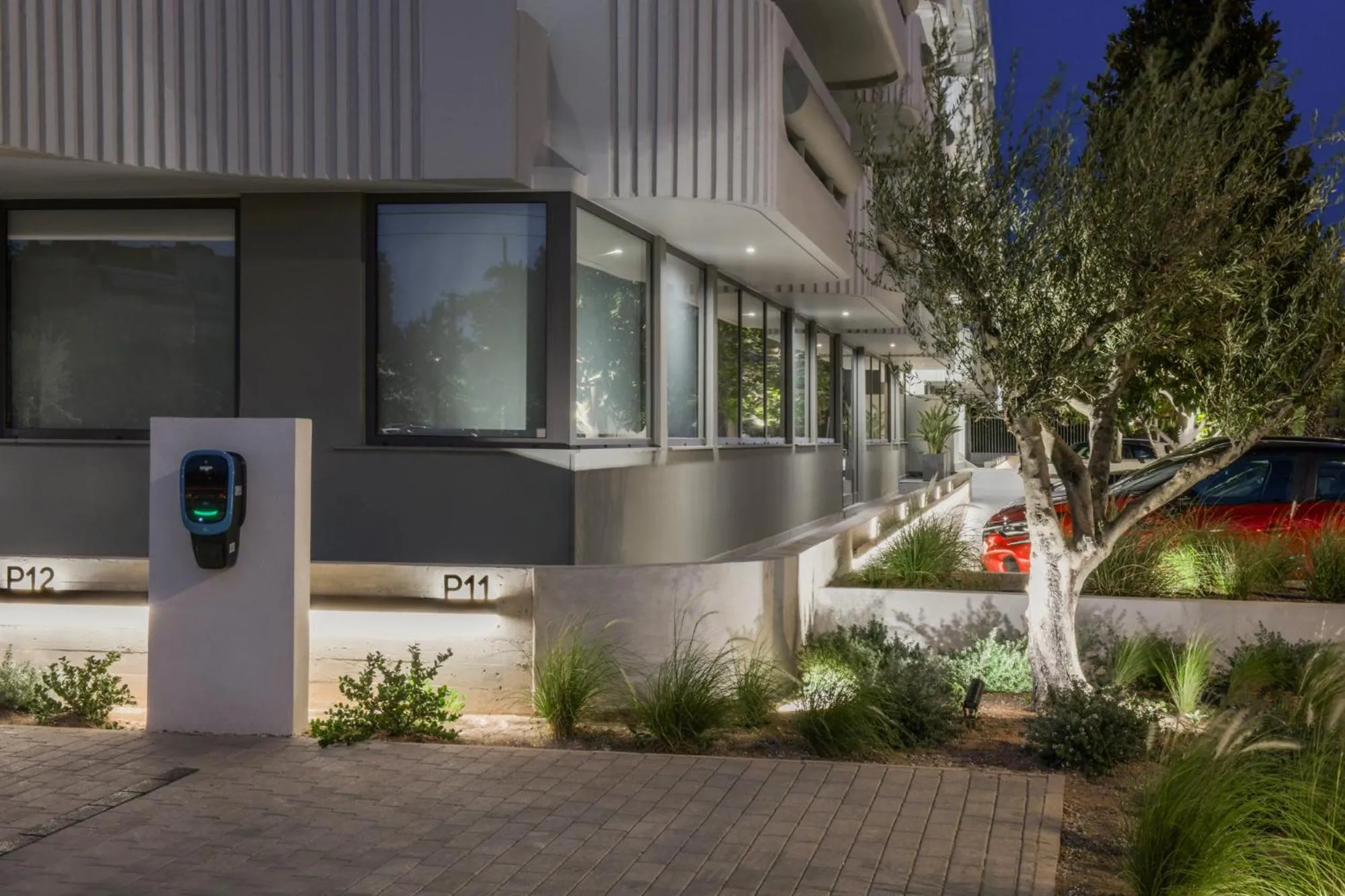 Property building in Blazer Suites Hotel