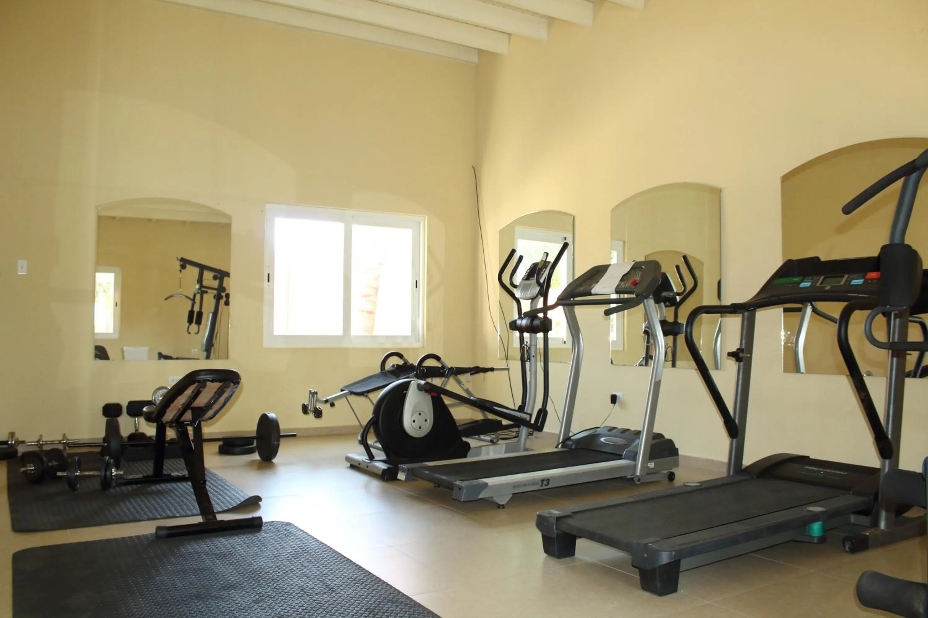 Fitness centre/facilities in Juanedu Suites