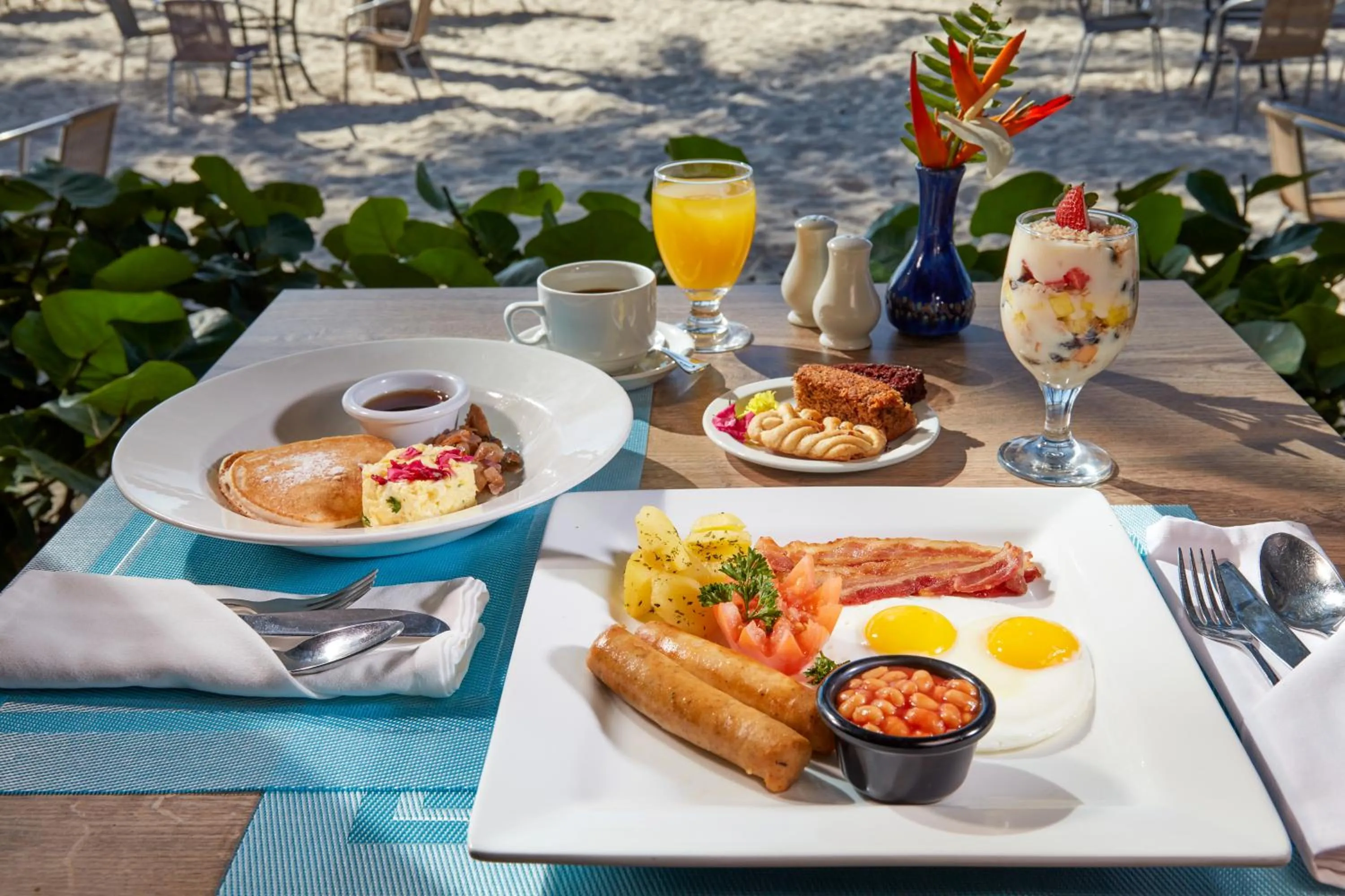 Breakfast in Divi Southwinds Beach Resort