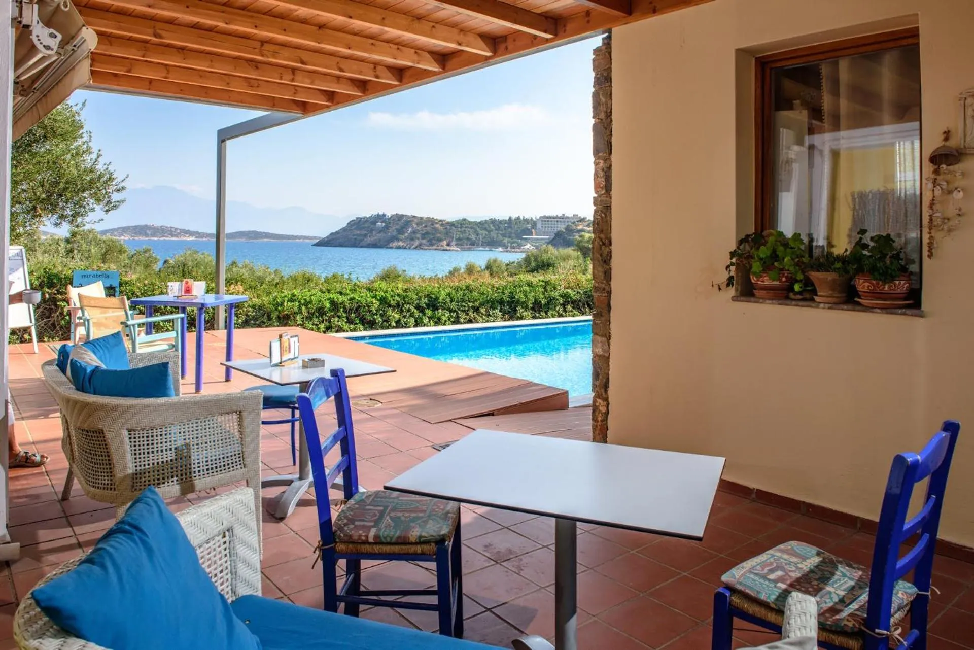 Patio in Mirabella Apartments