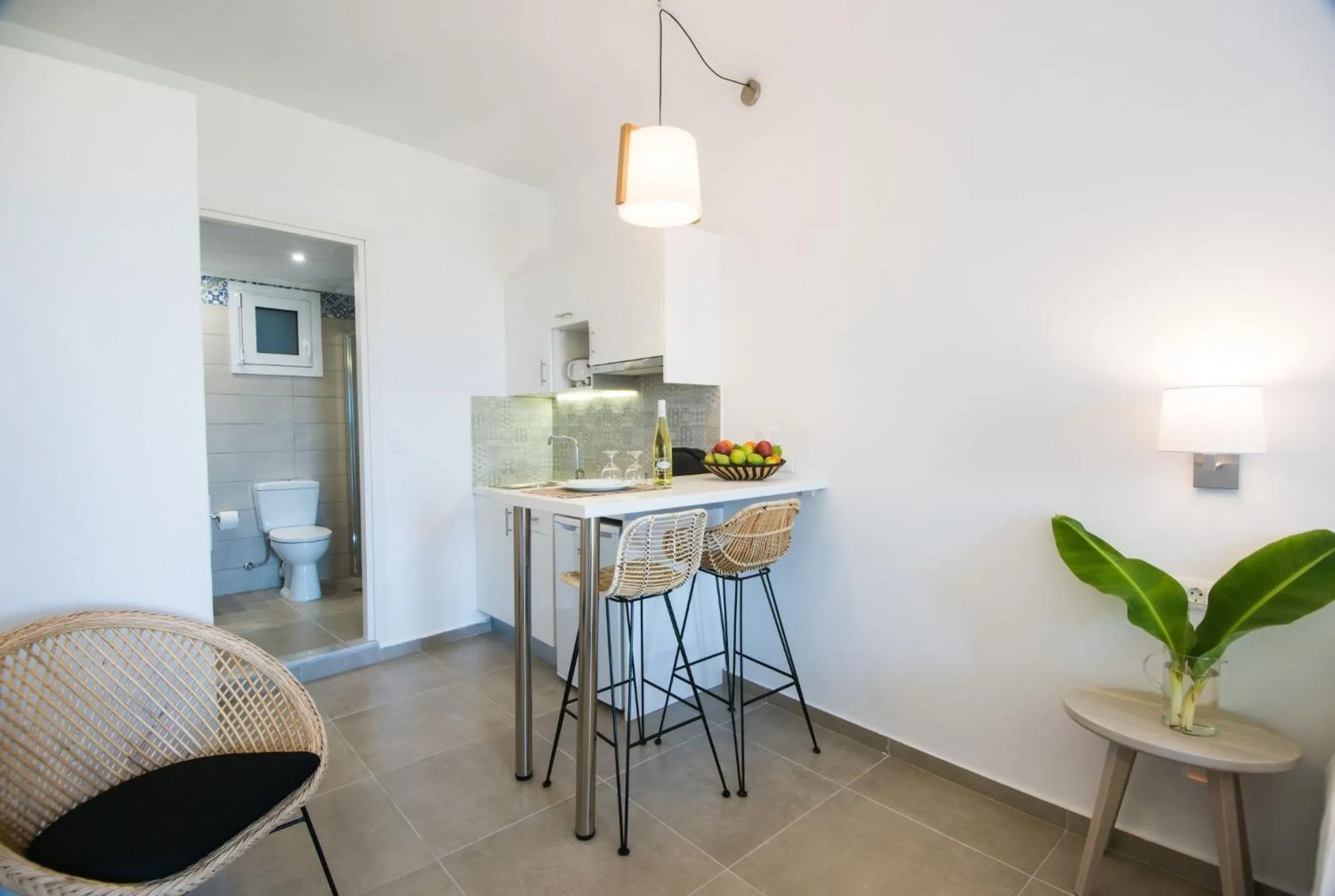 Seating area in Mirabella Apartments