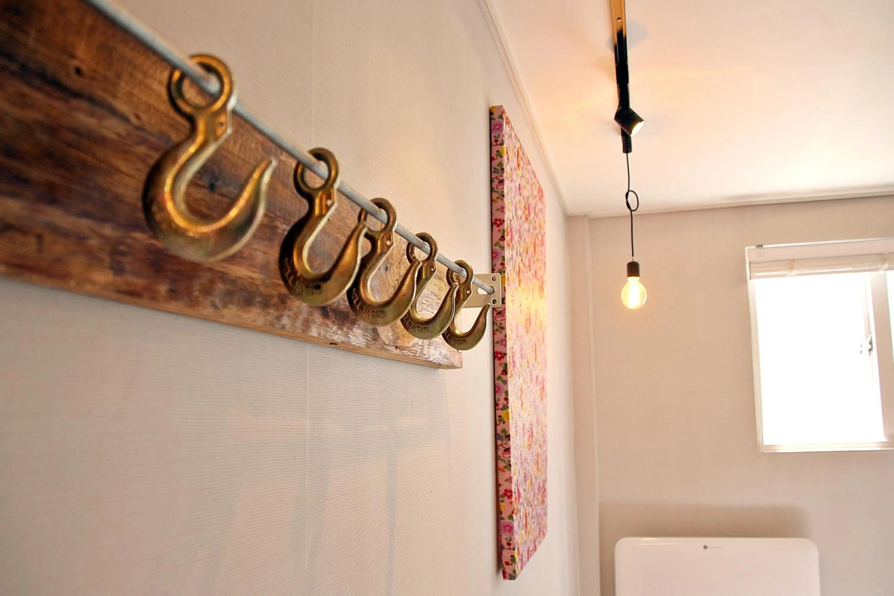 Decorative detail in Daemyung Guesthouse