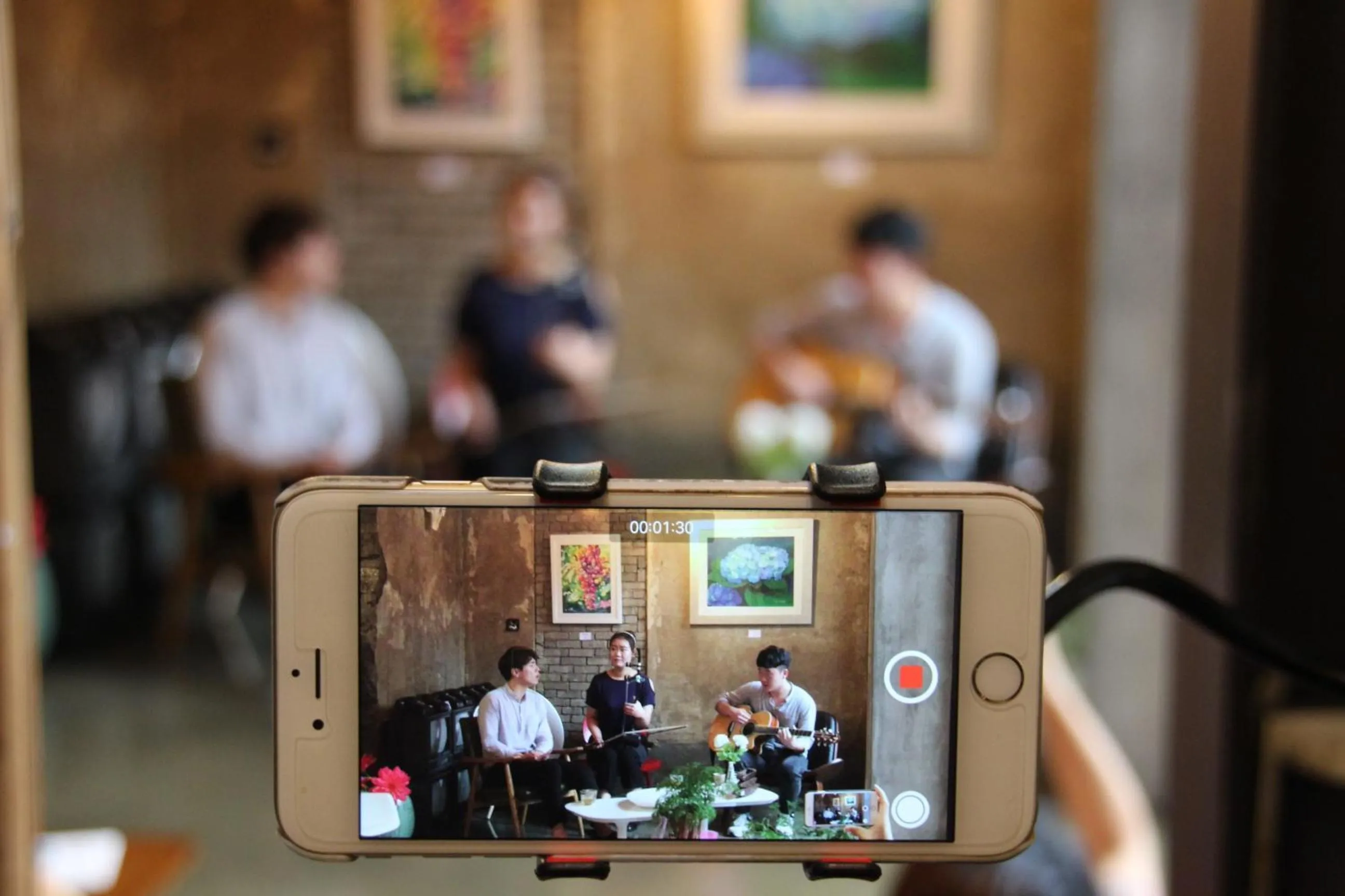 Karaoke in Daemyung Guesthouse