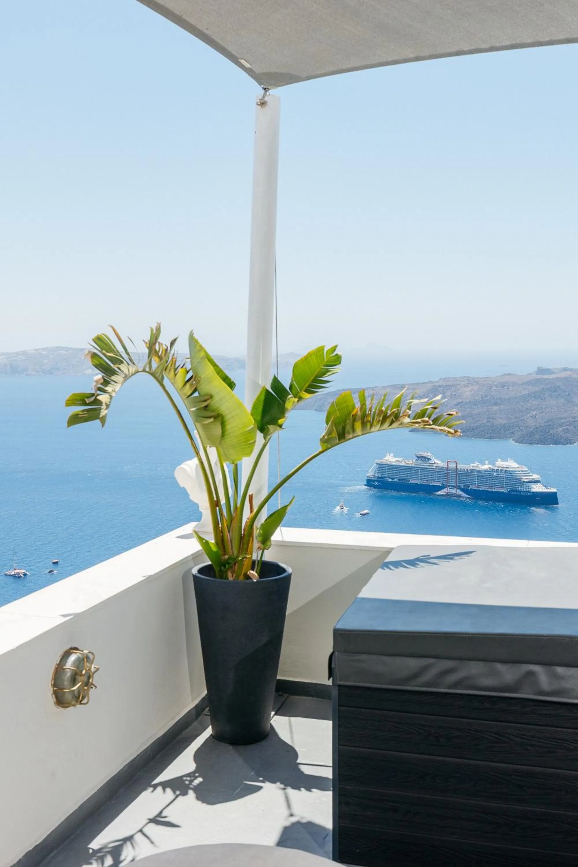 Balcony/Terrace in Kastro Suites