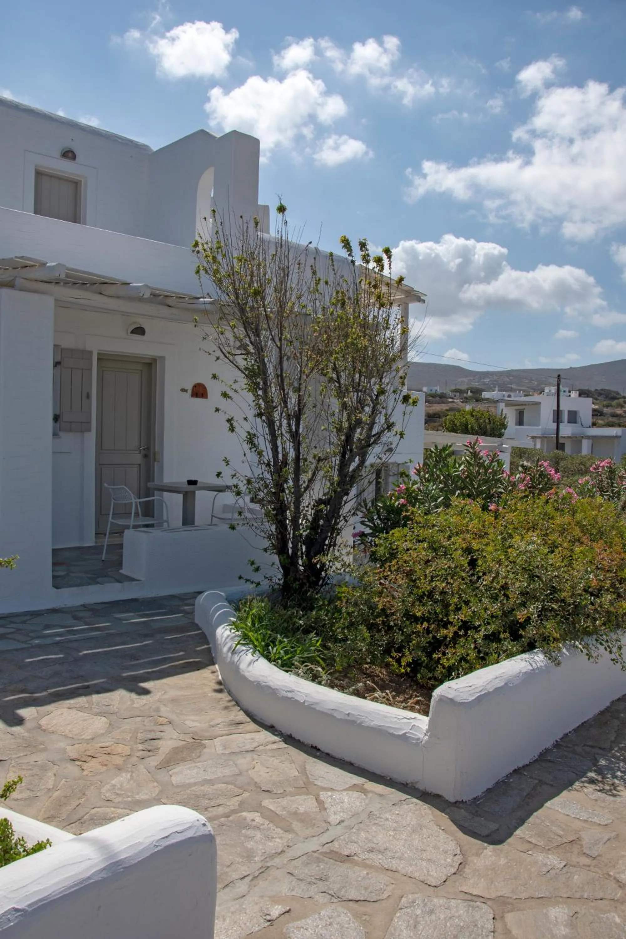 Facade/entrance in Anemoi Resort