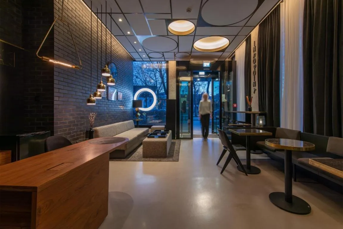 Lobby or reception in Brera Serviced Apartments Munich Schwabing