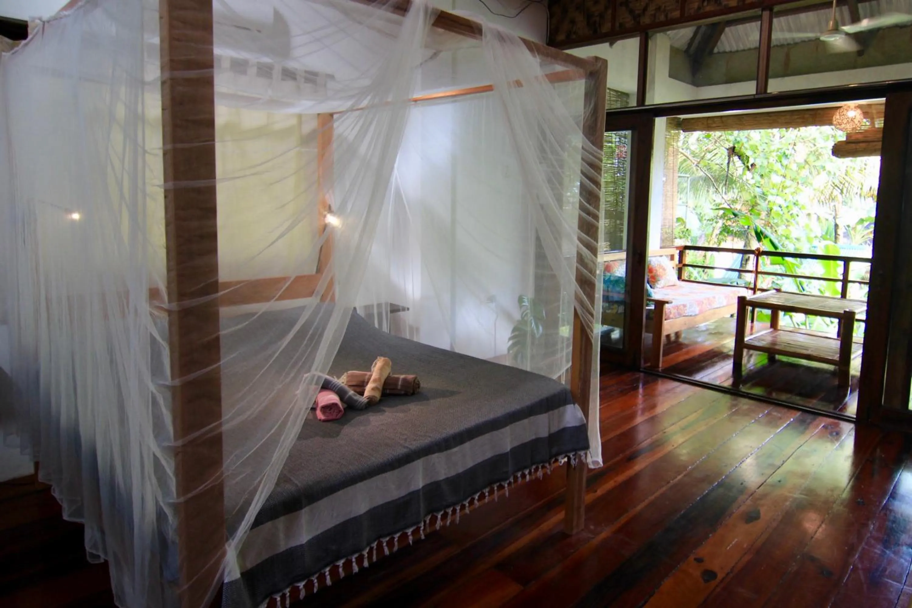 Bed in Ferra Resort Siargao