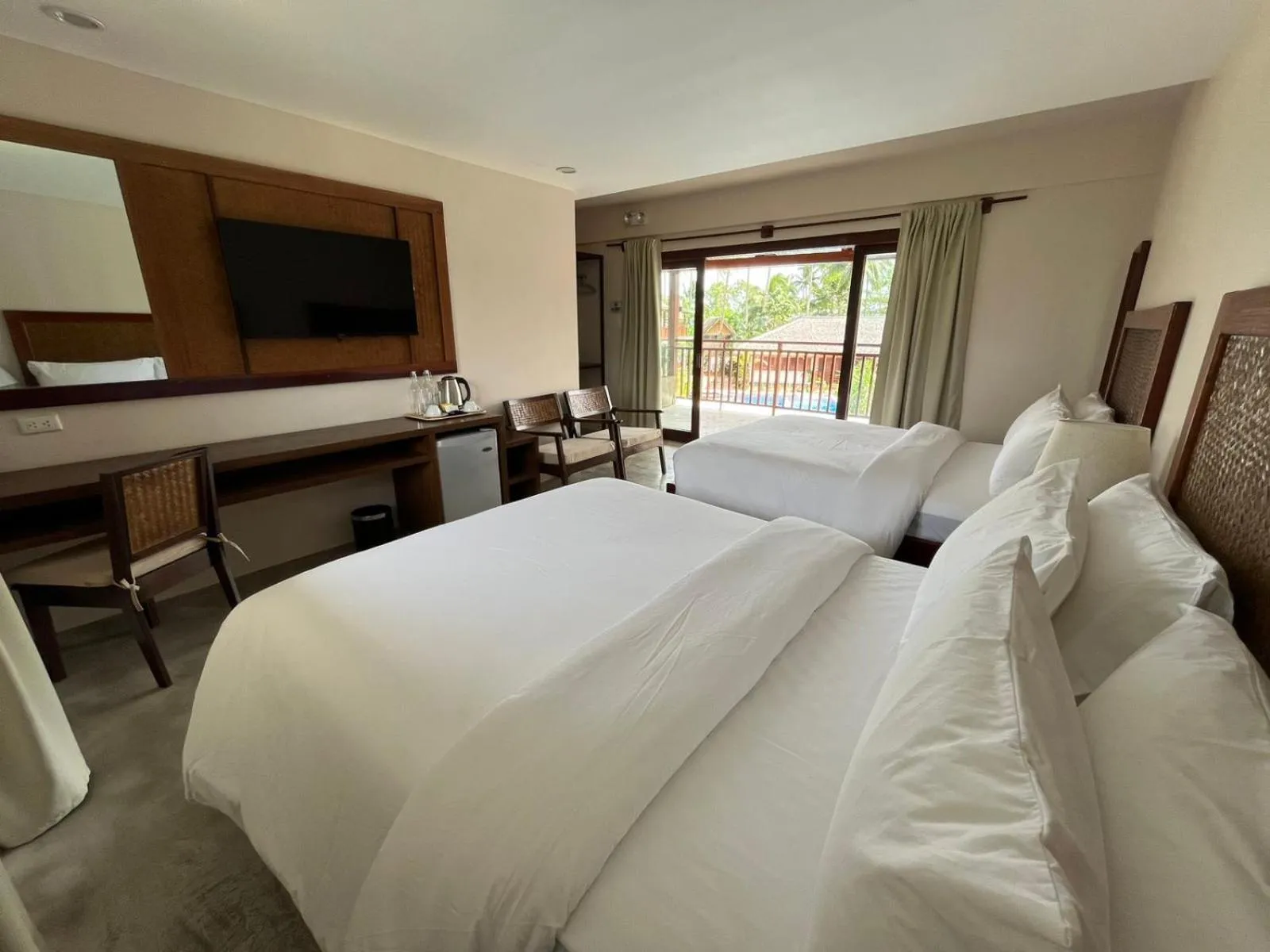 Bed in Ferra Resort Siargao