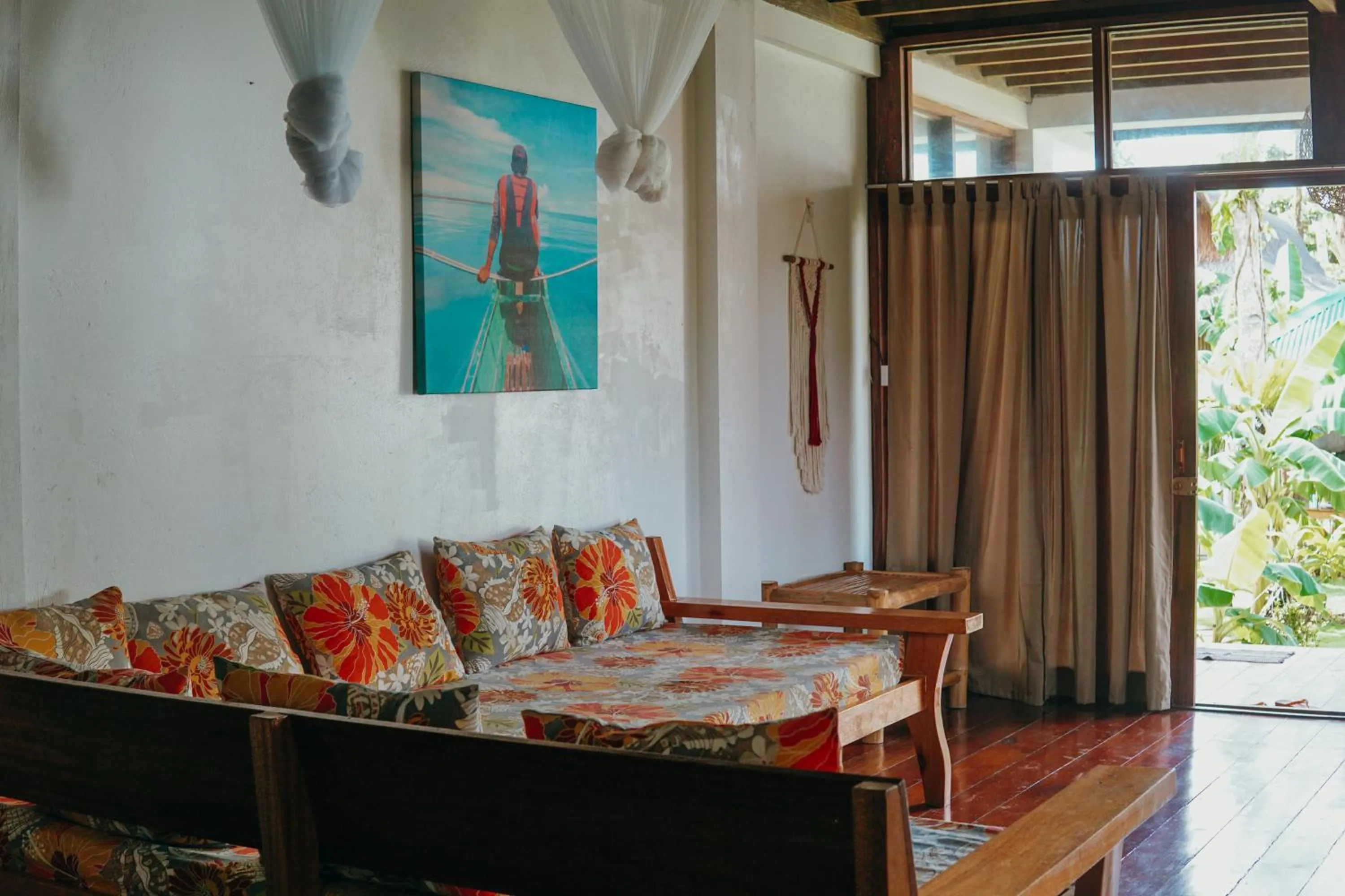Living room in Ferra Resort Siargao