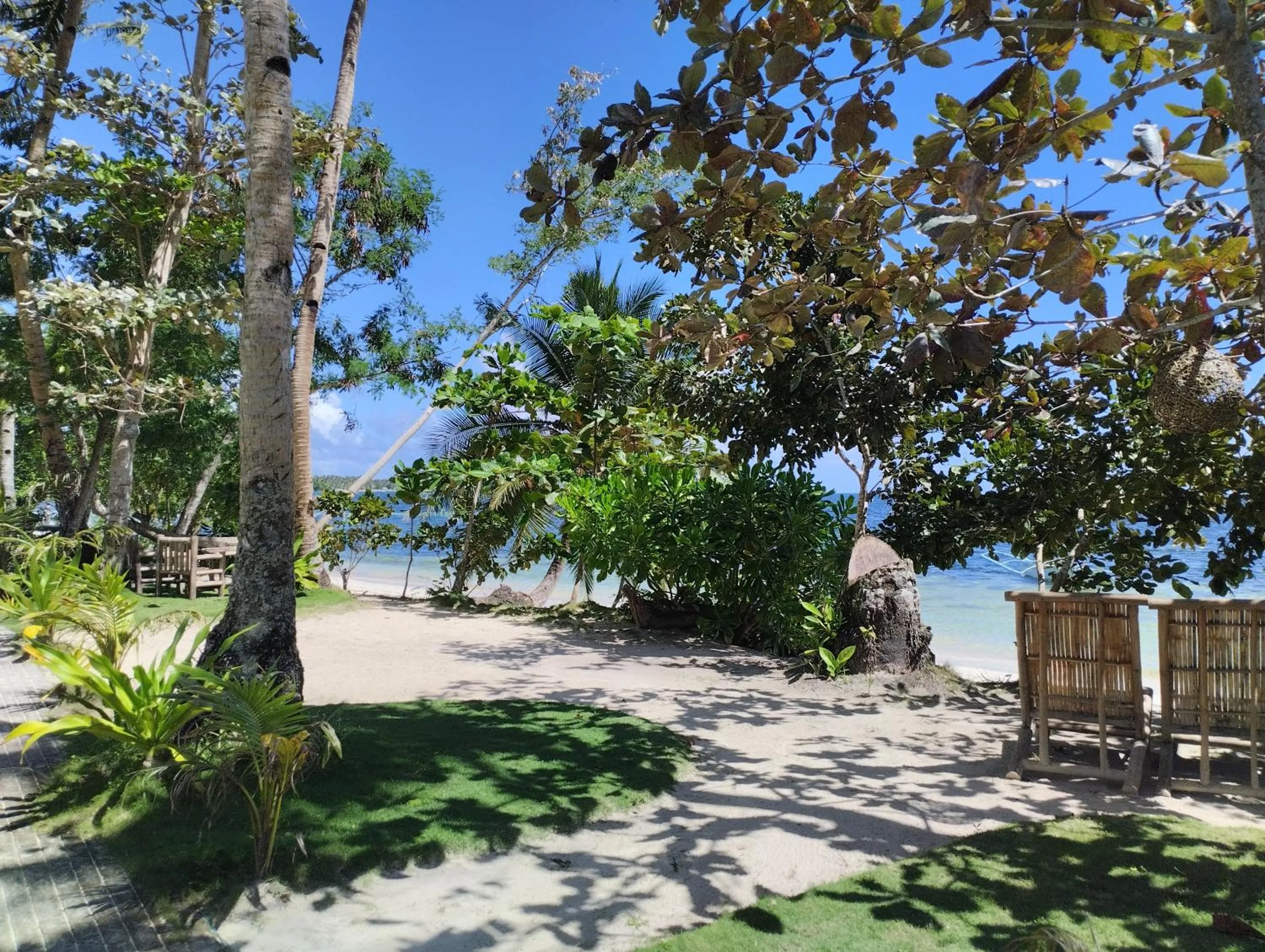 Beach in Ferra Resort Siargao