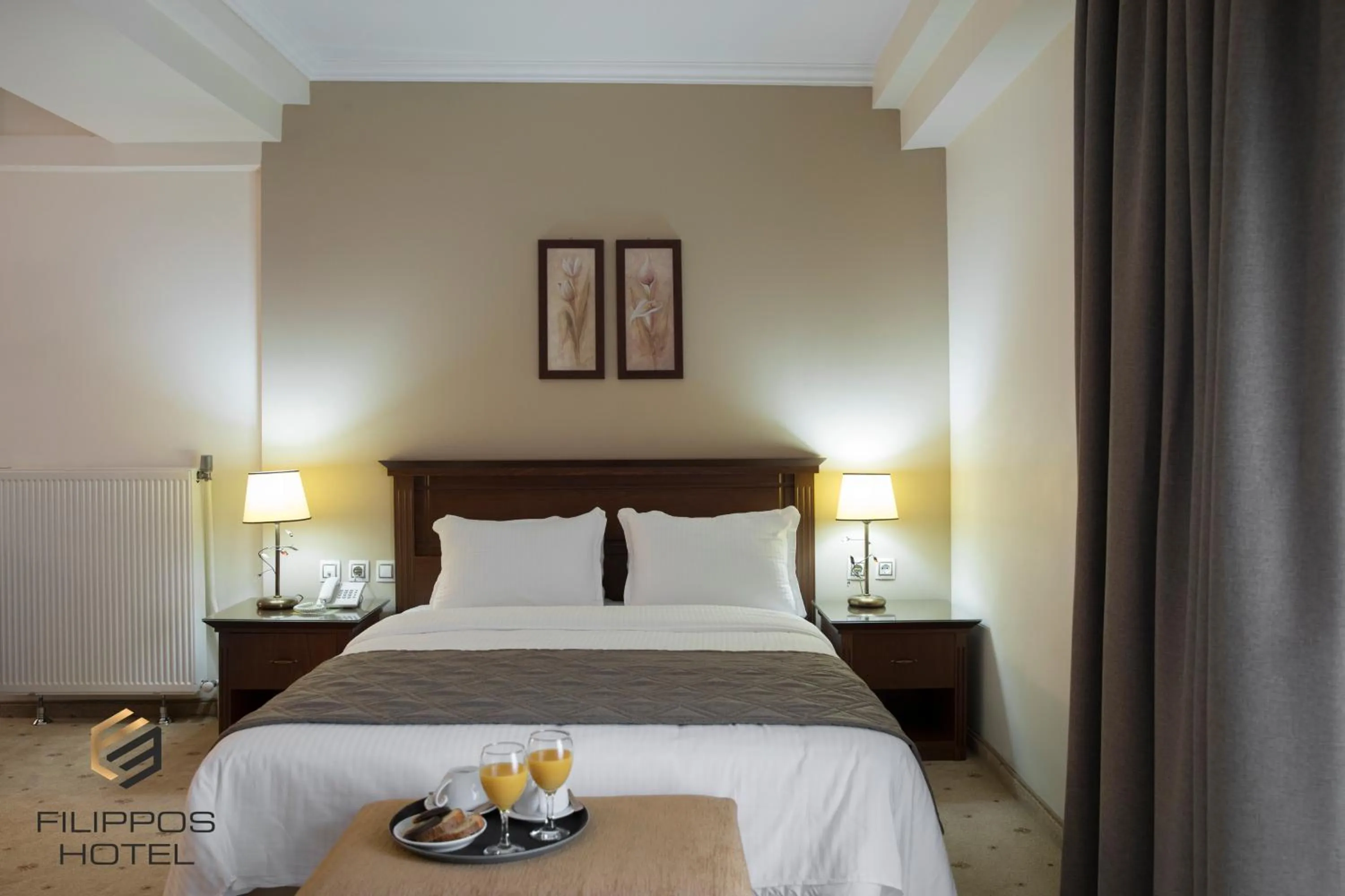 Photo of the whole room, Bed in Filippos Hotel