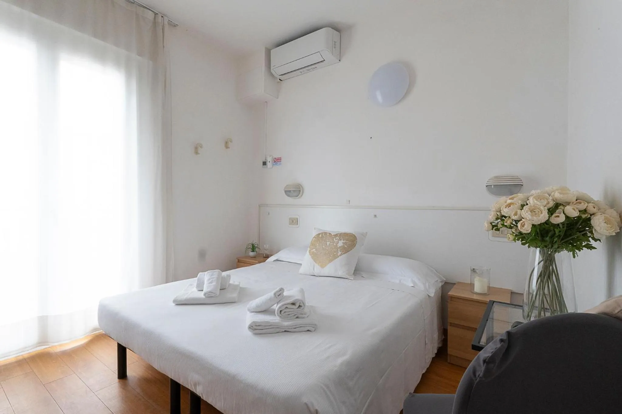 Bed in Hotel Le Vele