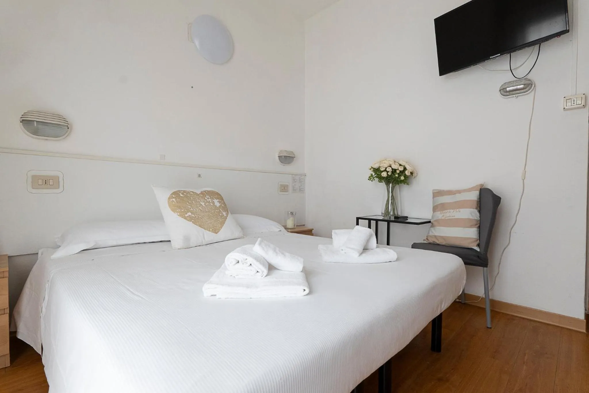 Bed in Hotel Le Vele