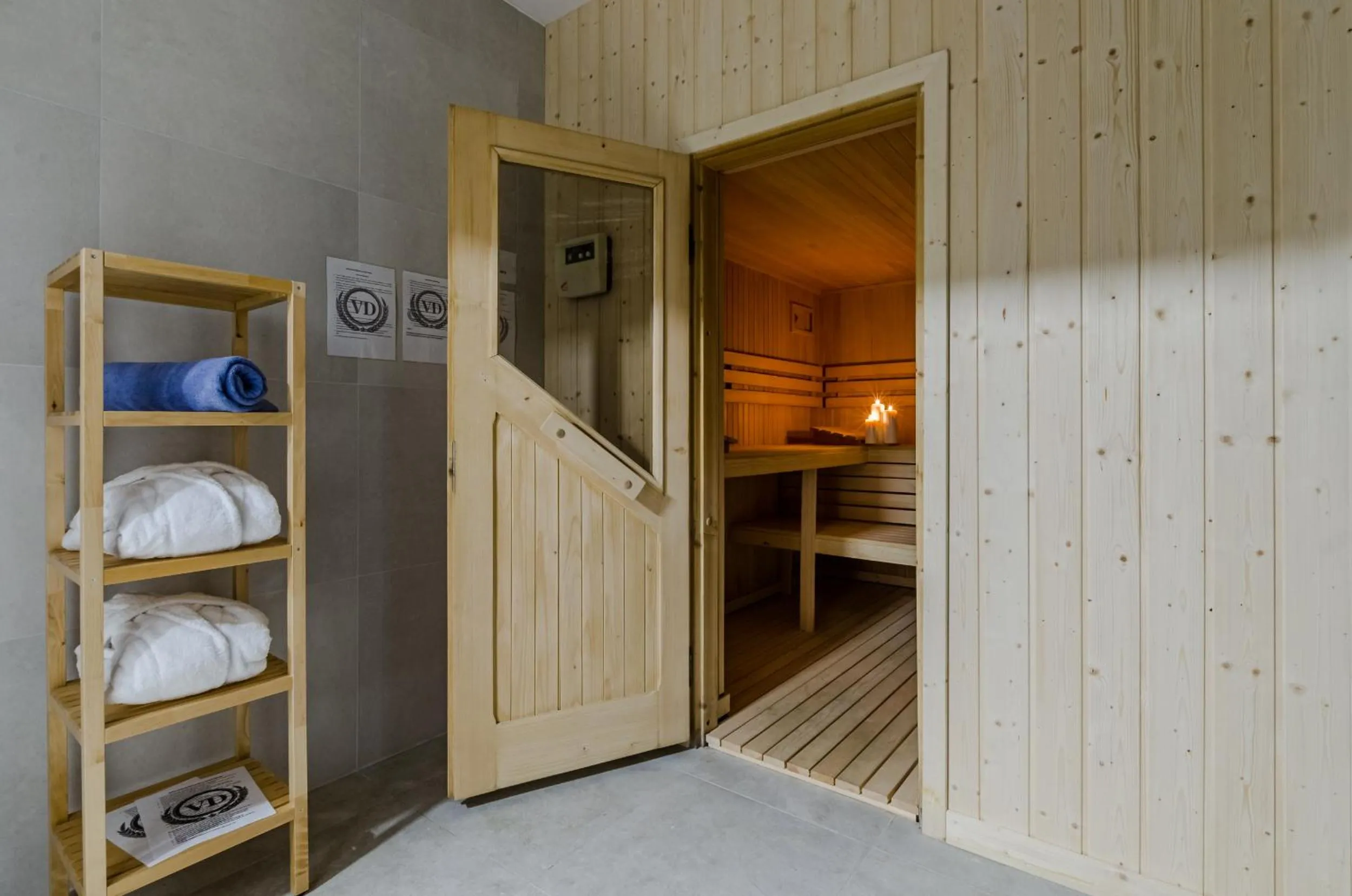 Sauna in Villa Dominik