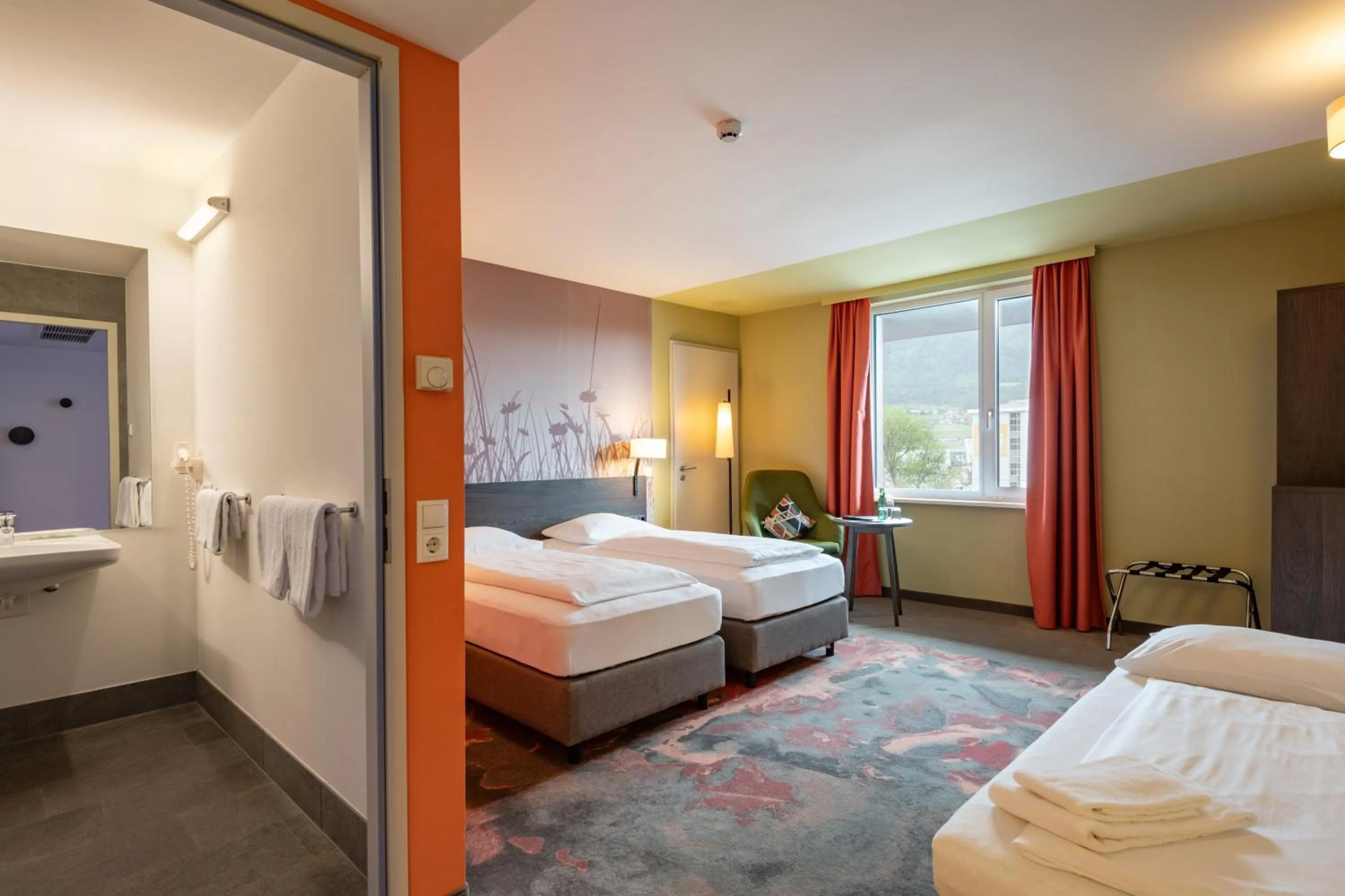 Photo of the whole room, Bed in Hwest Hotel