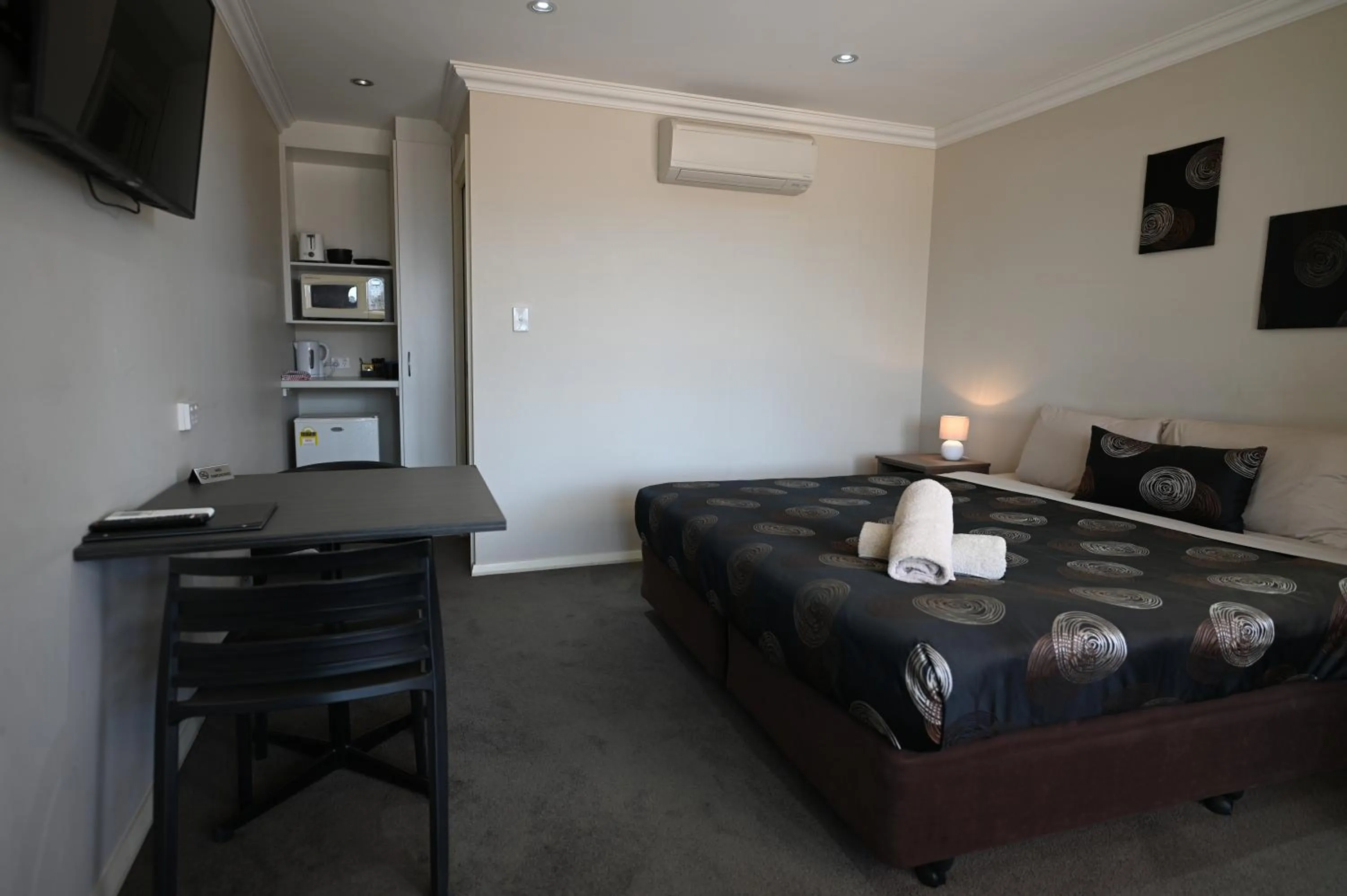 Bed in Moonta Bay Holiday Park