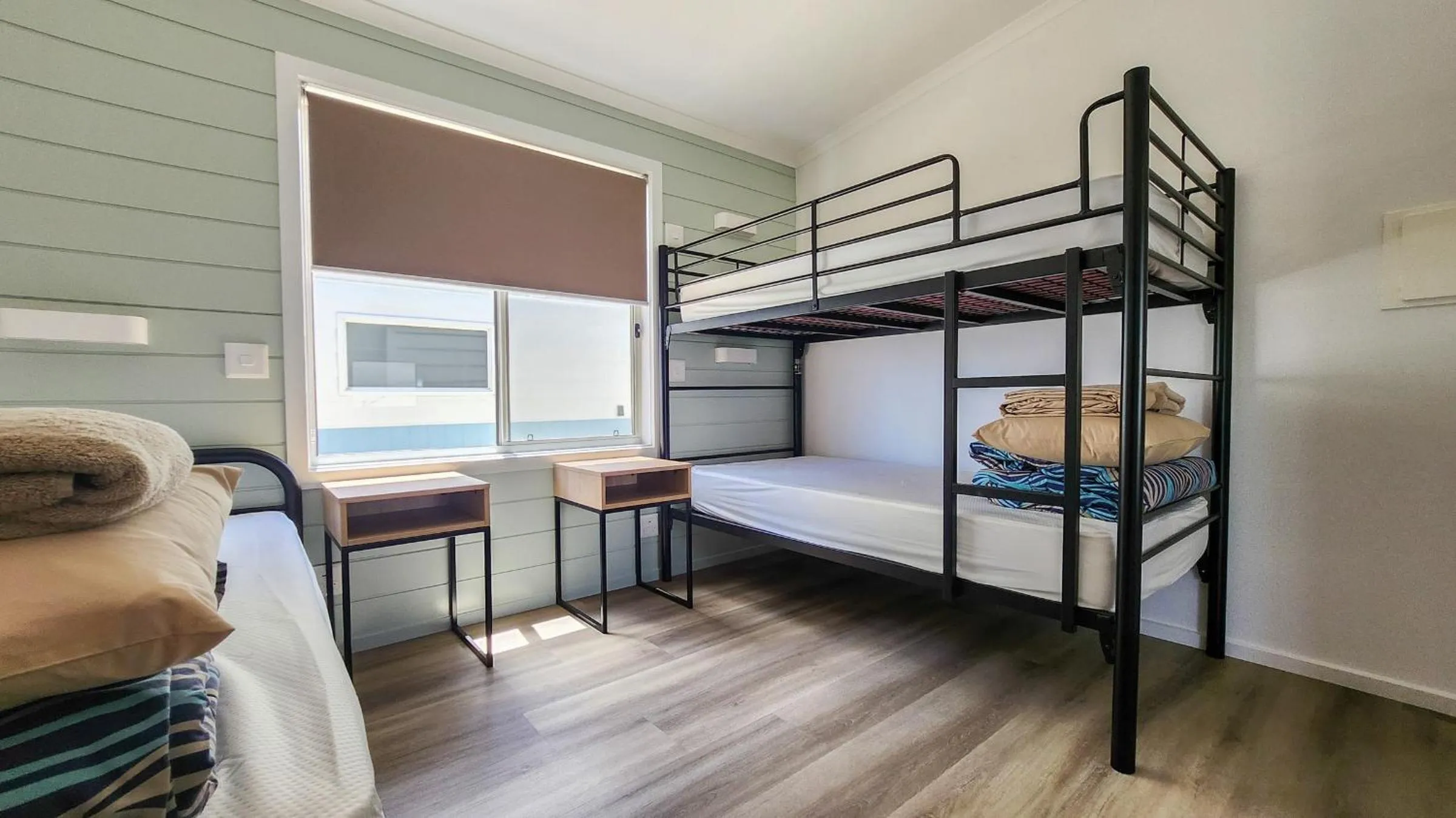 Bed in Moonta Bay Holiday Park