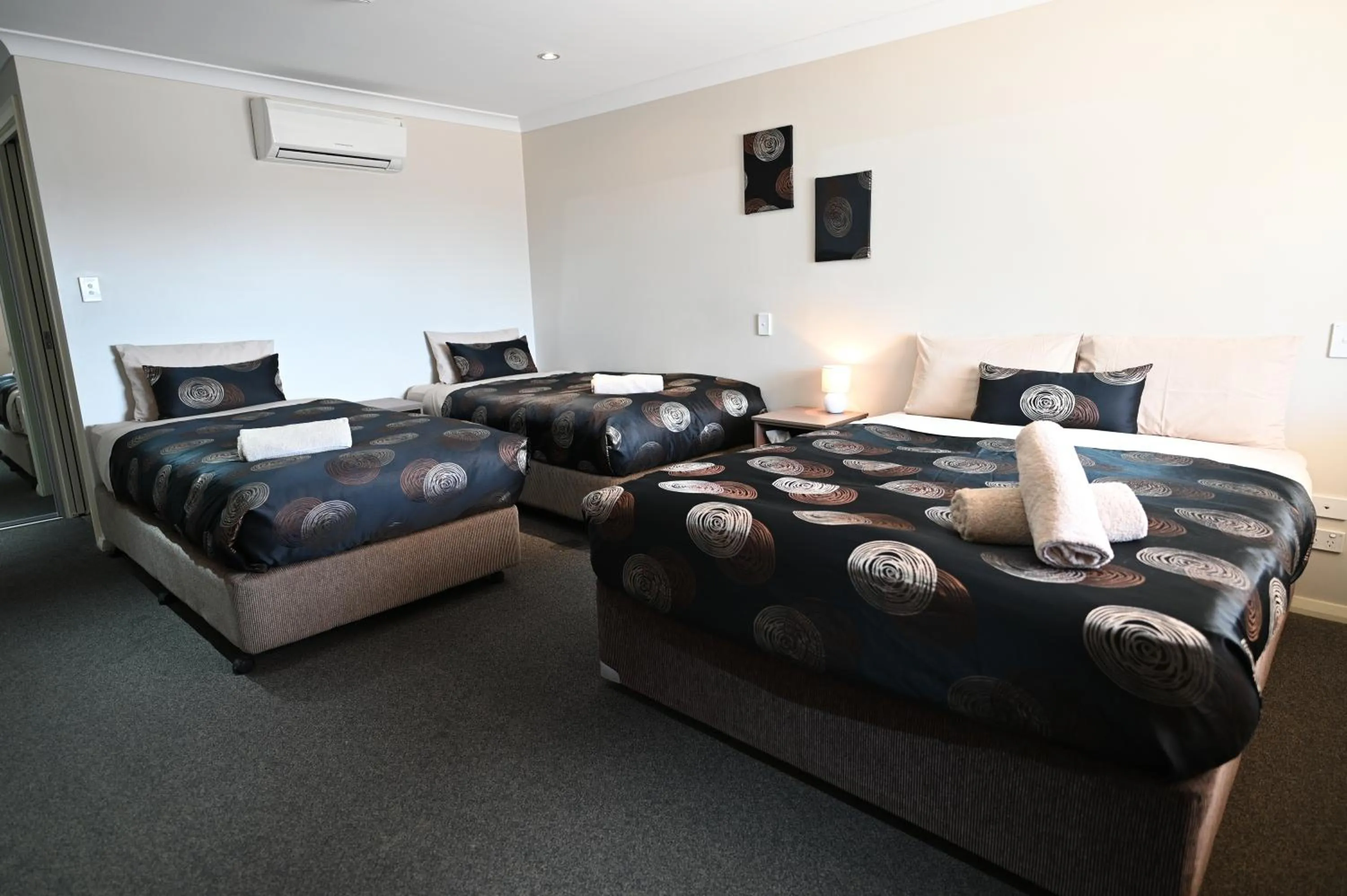 Bed in Moonta Bay Holiday Park