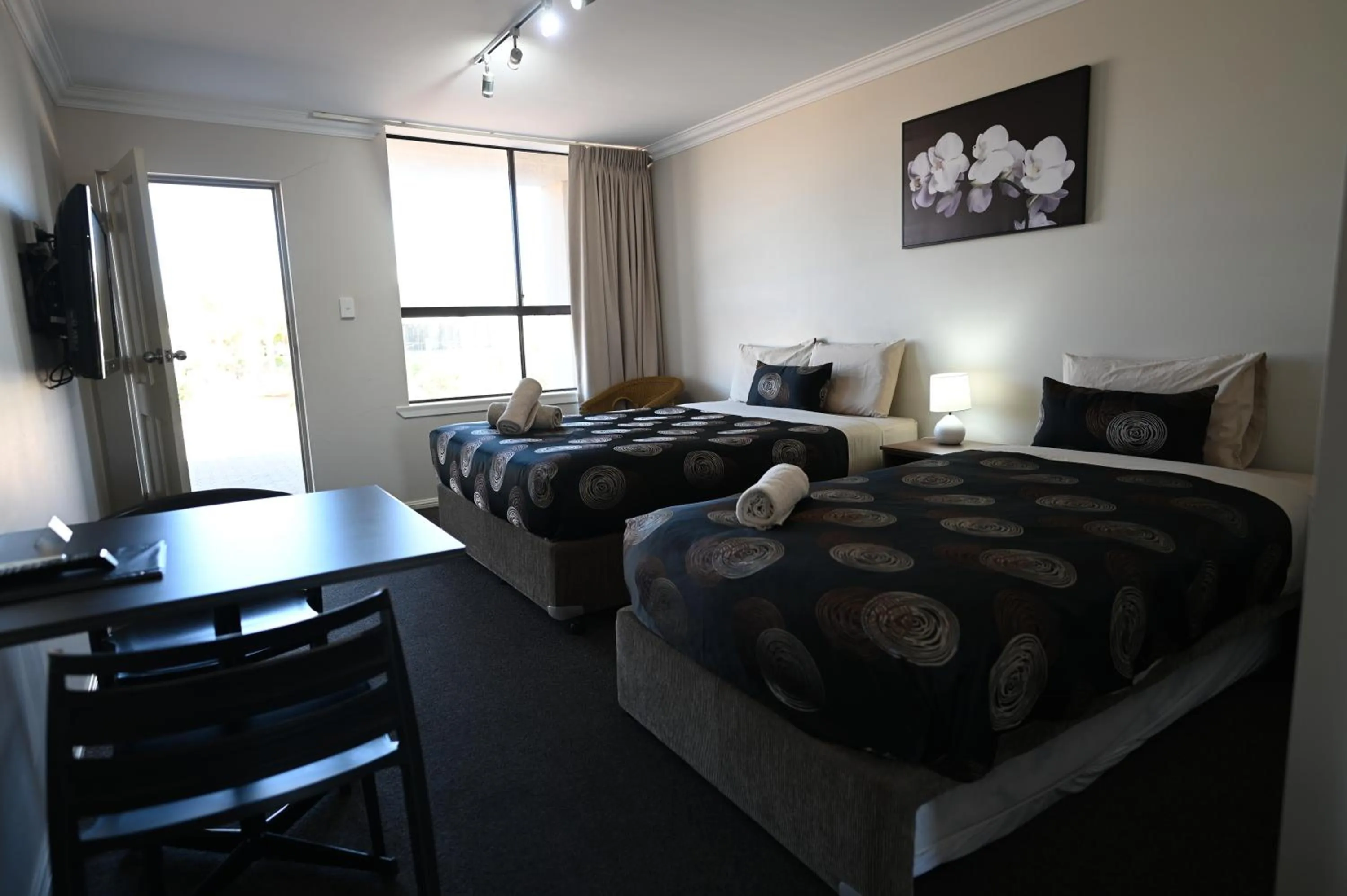 Bed in Moonta Bay Holiday Park