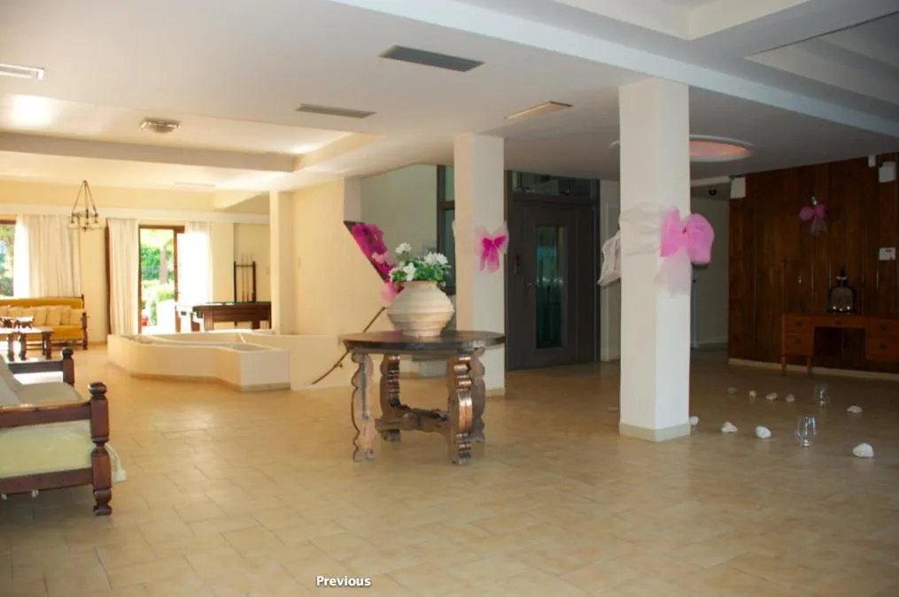 Lobby or reception in Galini Hotel
