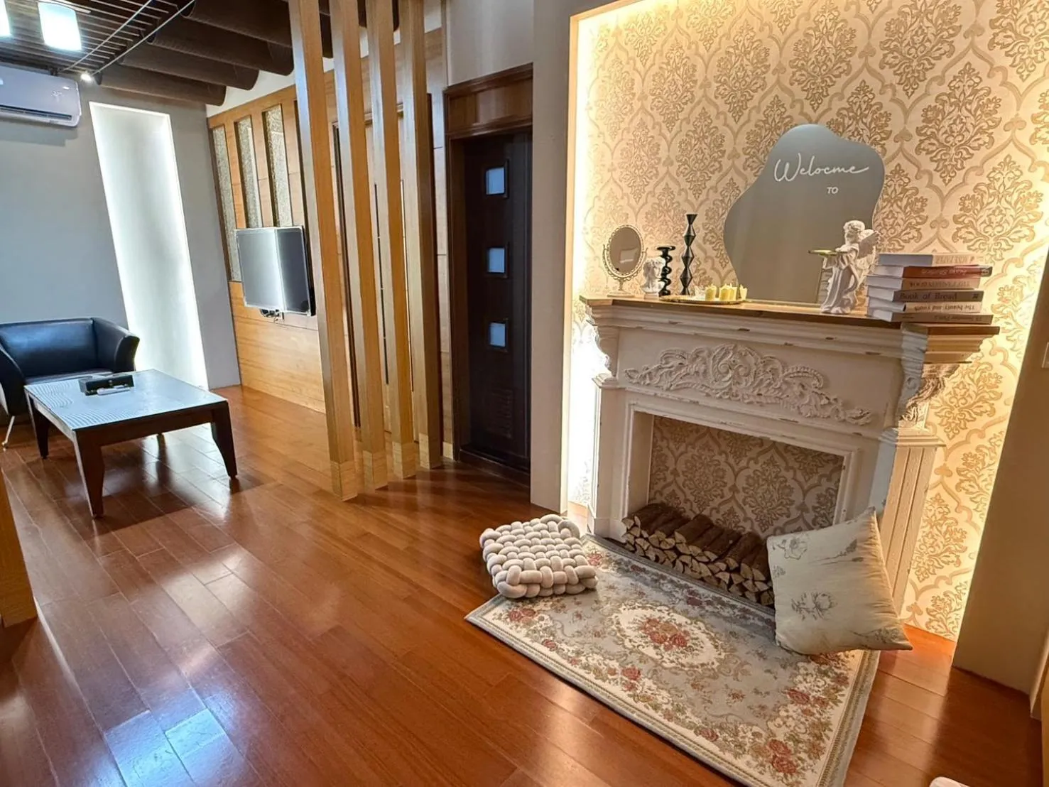 Living room in One Fukun Hotel