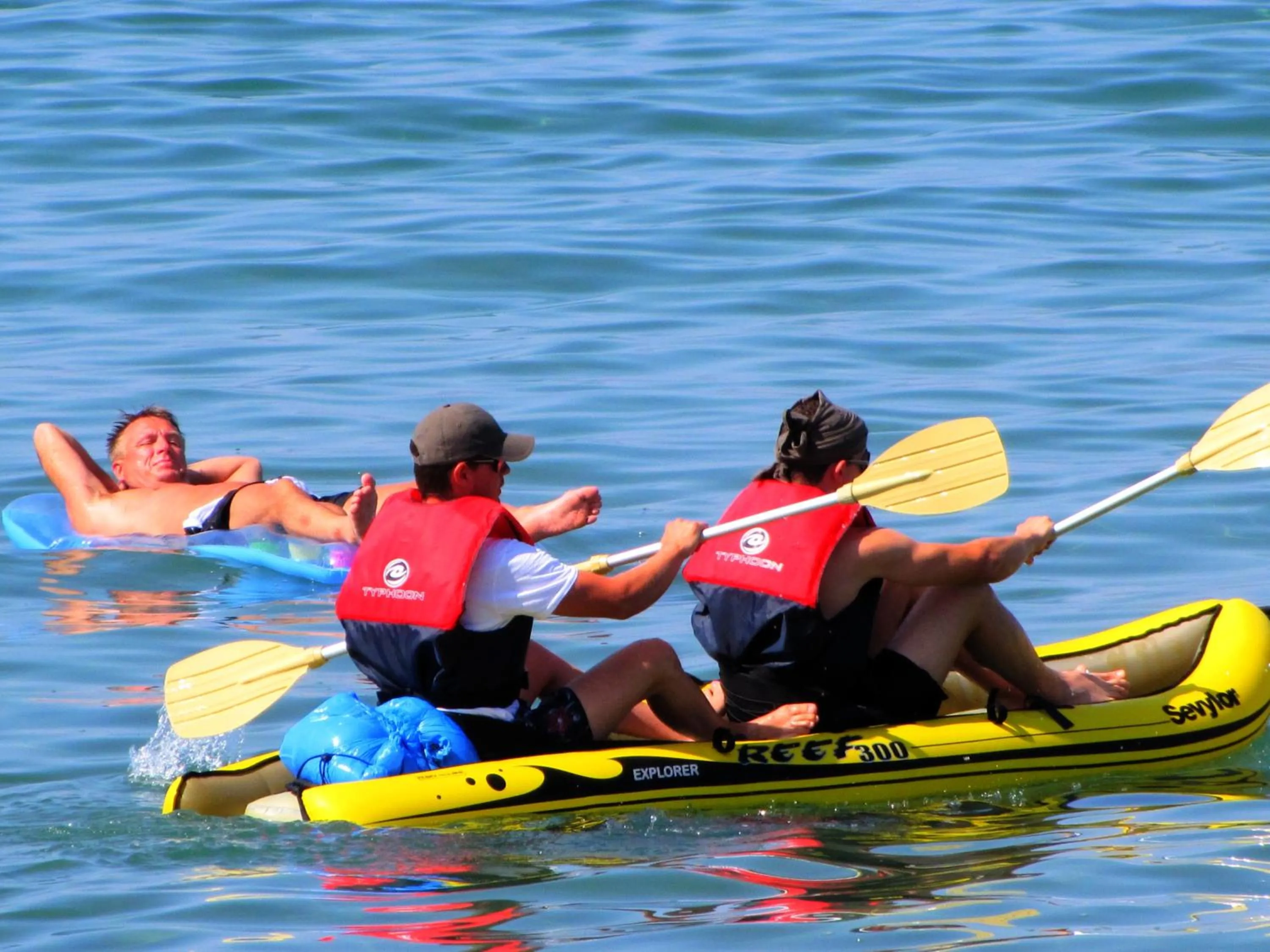 People in Galini Beach Hotel